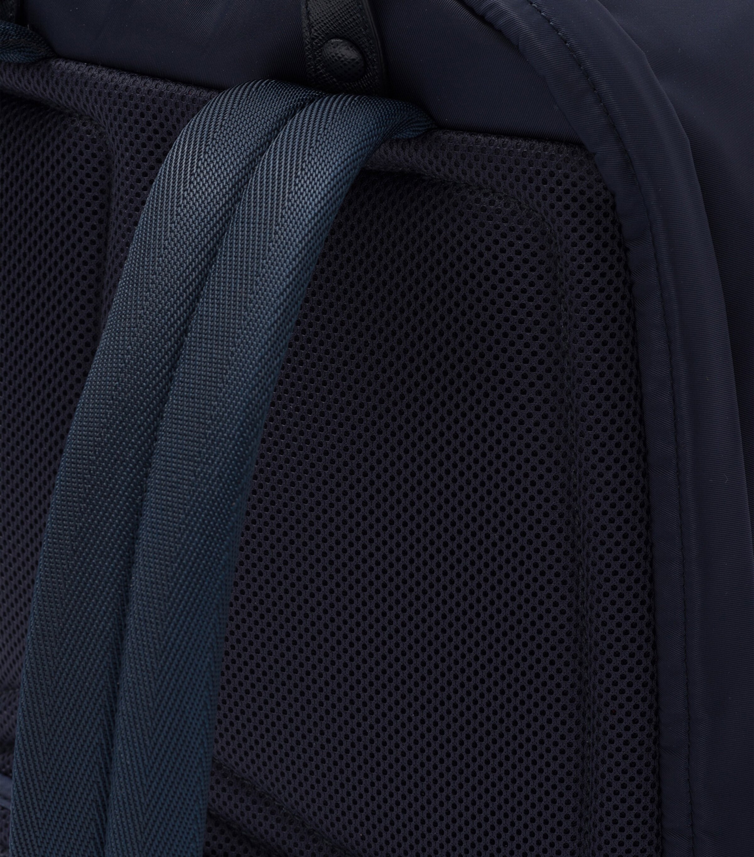 Re-Nylon and Saffiano Leather Backpack F0008 Image 7