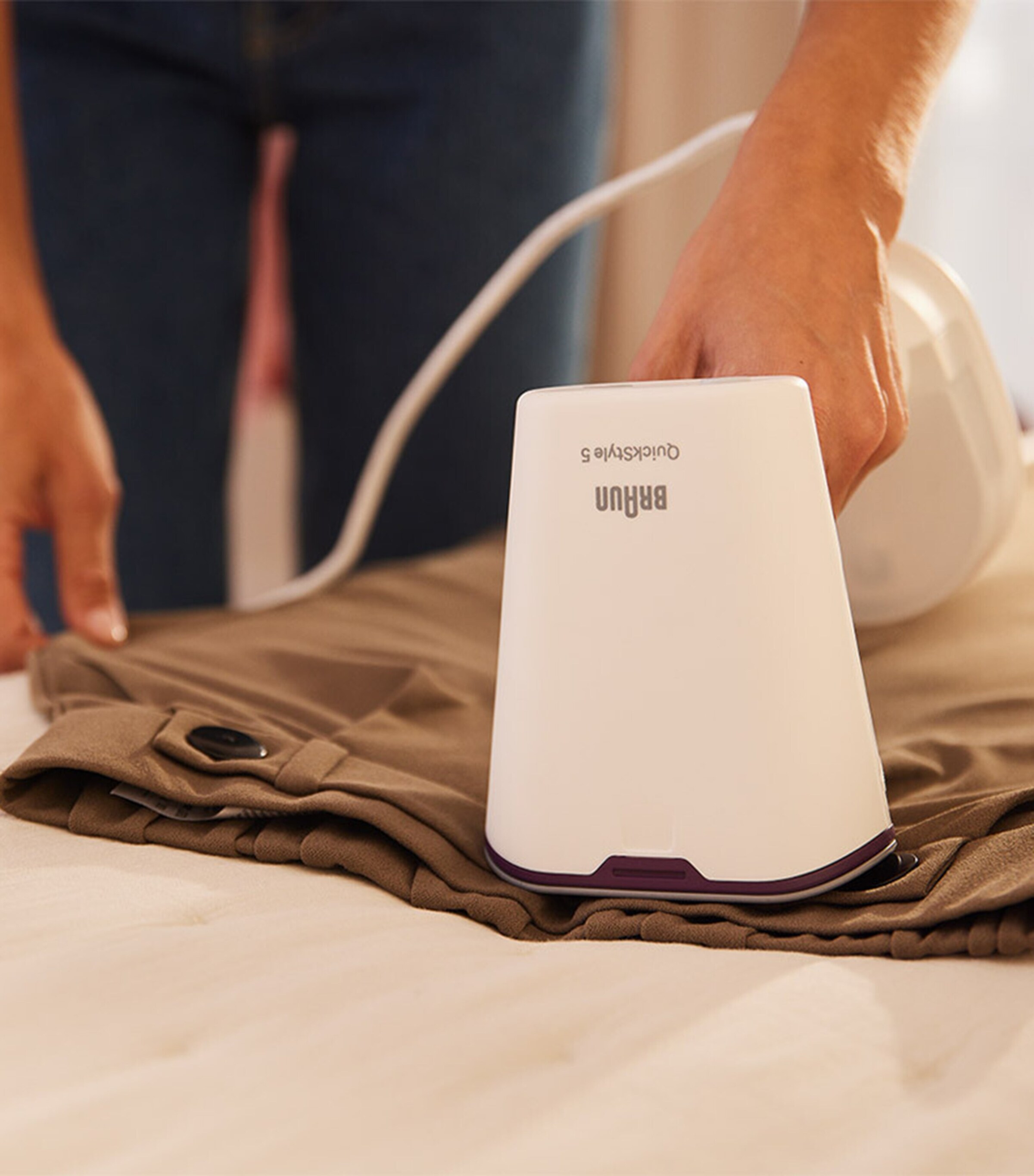 Braun Quickstyle 5 Steamer White Image 6