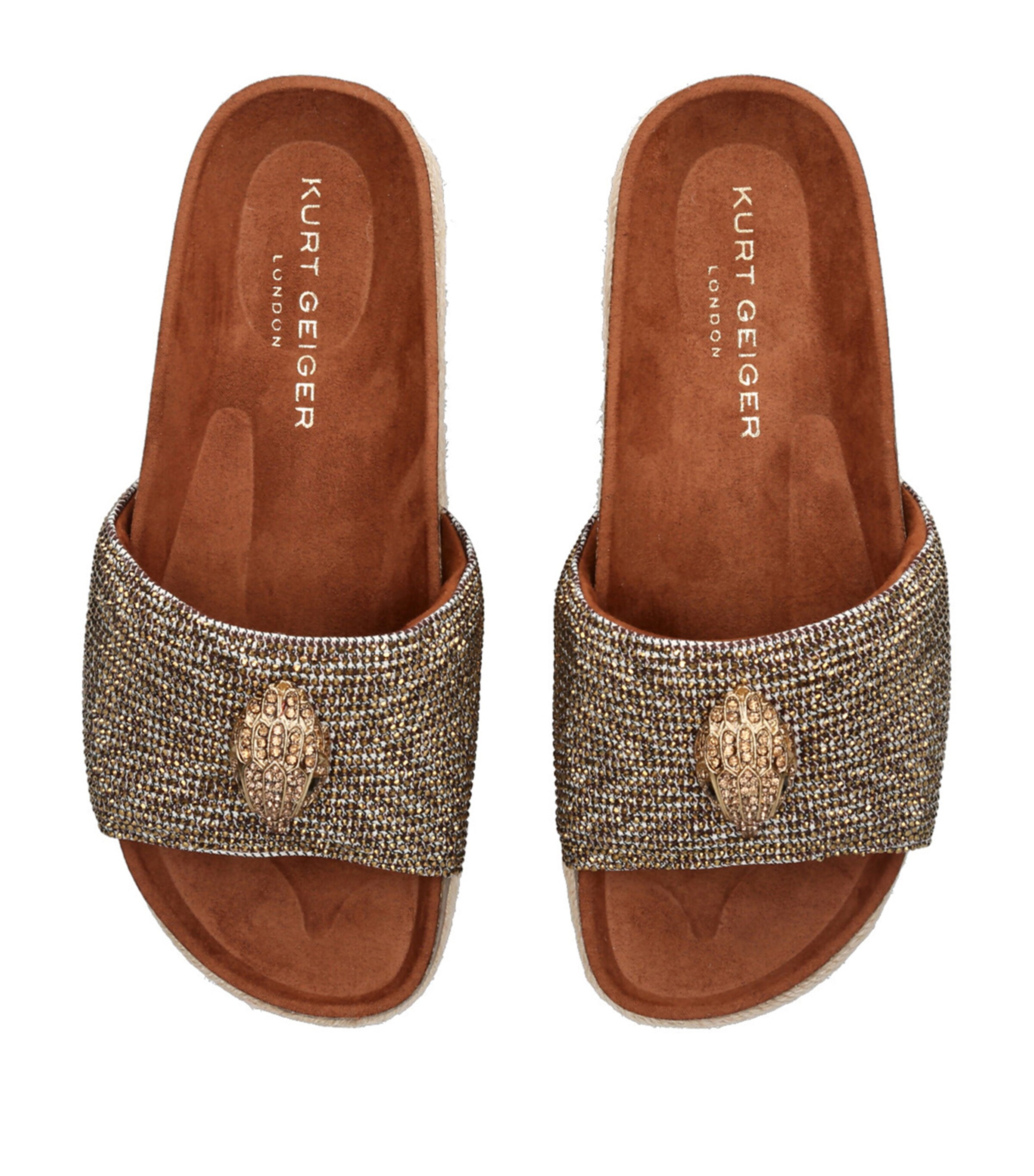 Kensington Flatform Sandals BEIGE Image 4