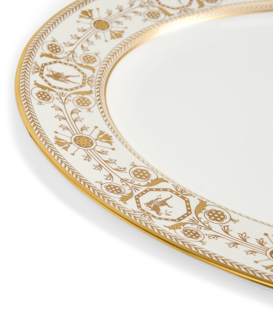 Bone China Bacchus Oval Platter (39cm) PINK Image 4