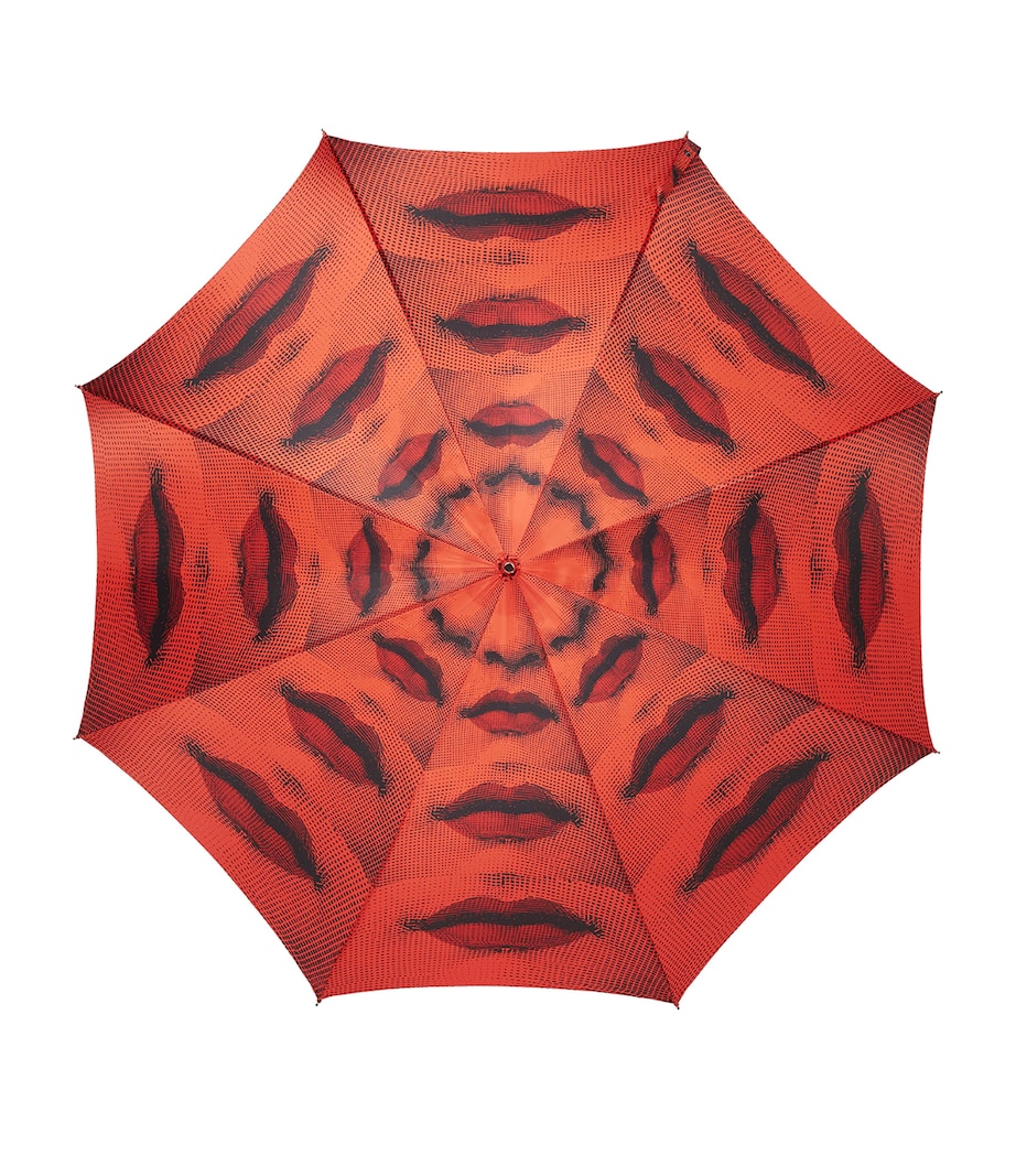 Printed Bocche Folding Umbrella MULTI Image 2