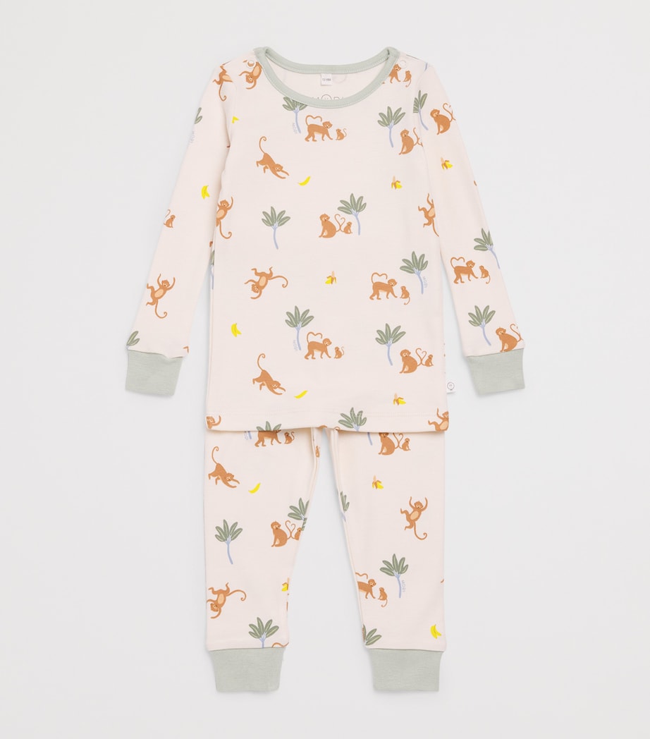 Monkey Print Pyjama Set (1-3 Years) MONKEY PRINT Image 3