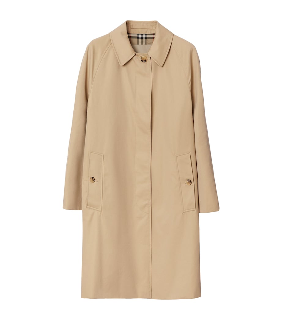 Gabardine Camden Car Coat HONEY Image 1