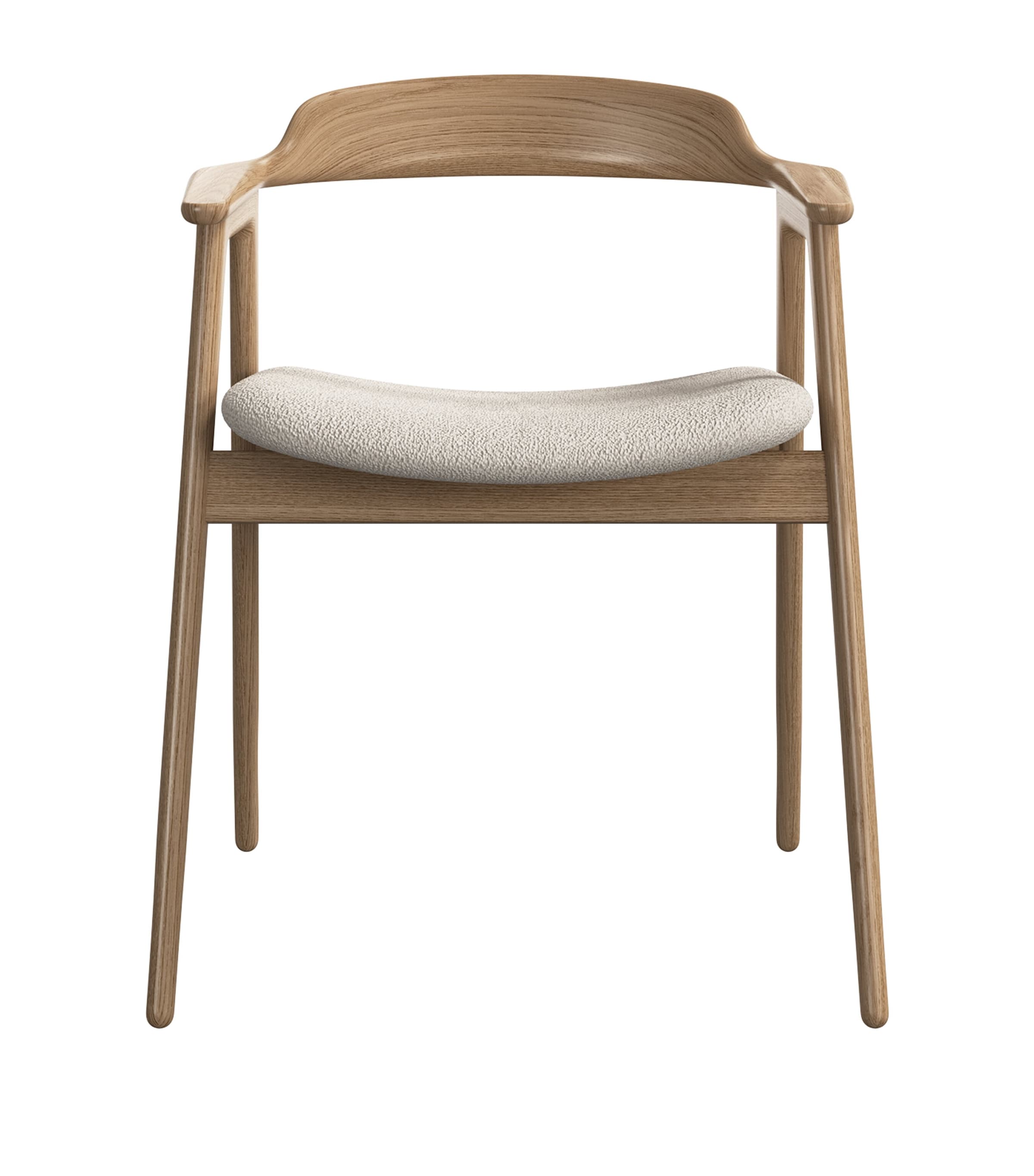 BoConcept Oak Seoul Dining Chair White Image 2
