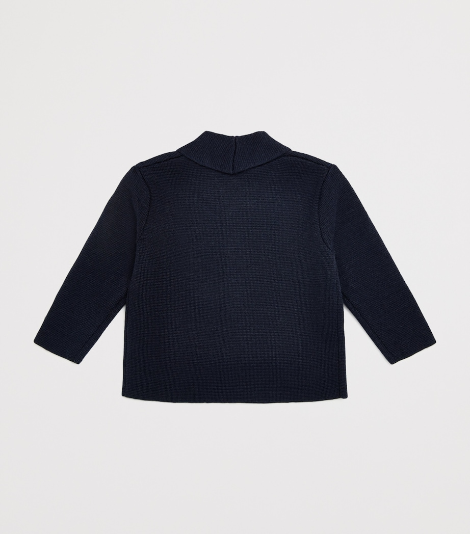 Wool-Blend Button-Up Cadigan (3 Months - 4 Years) 4MARINE Image 2