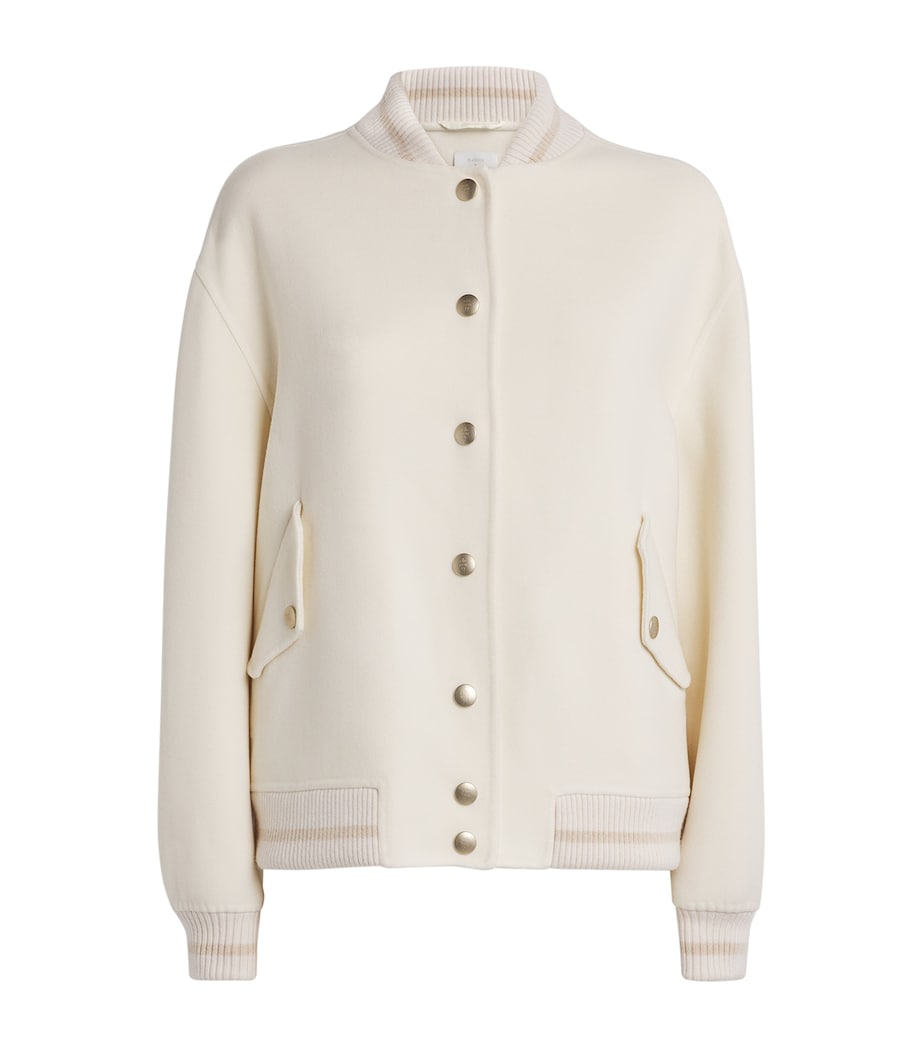 Wool Bomber Jacket BIANCO E BIANCO Image 1