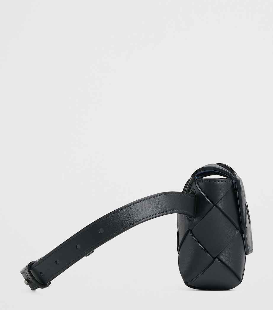Leather Intreccio Diago Belt Bag 2077 Image 5