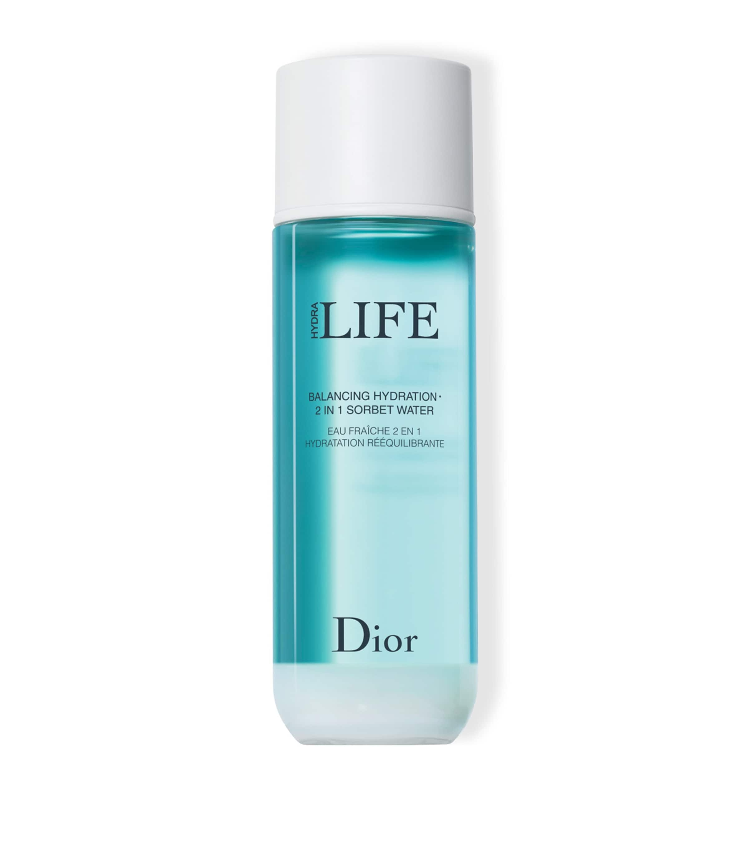 Dior Hydra Life Balancing Hydration 2 In 1 Sorbet Water In White