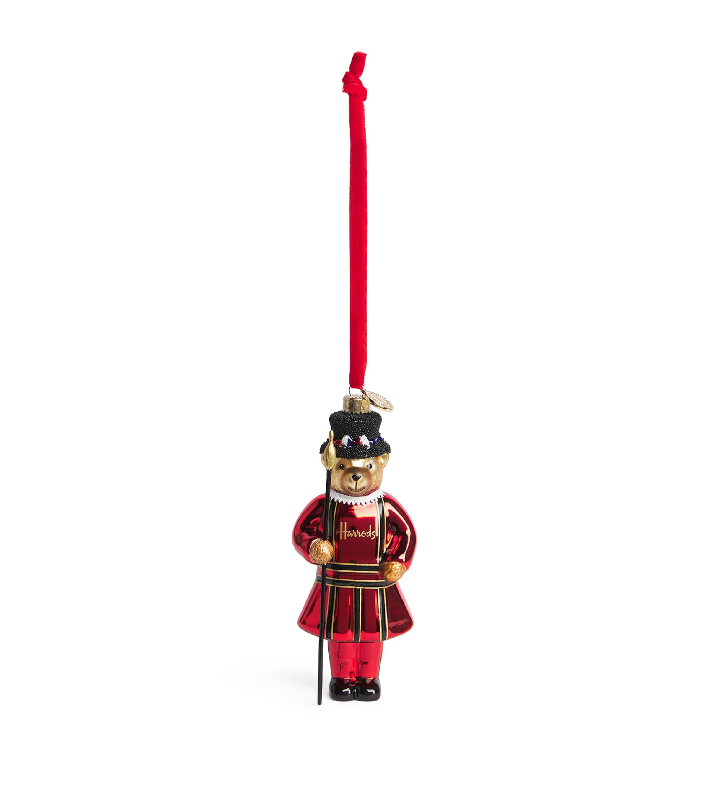 Harrods Harrods Beefeater Bear Tree Decoration Image 1
