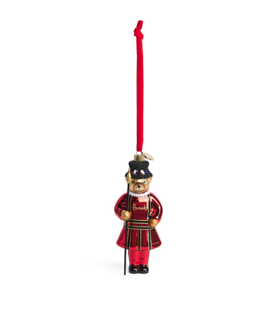 Harrods Harrods Beefeater Bear Tree Decoration Image 1