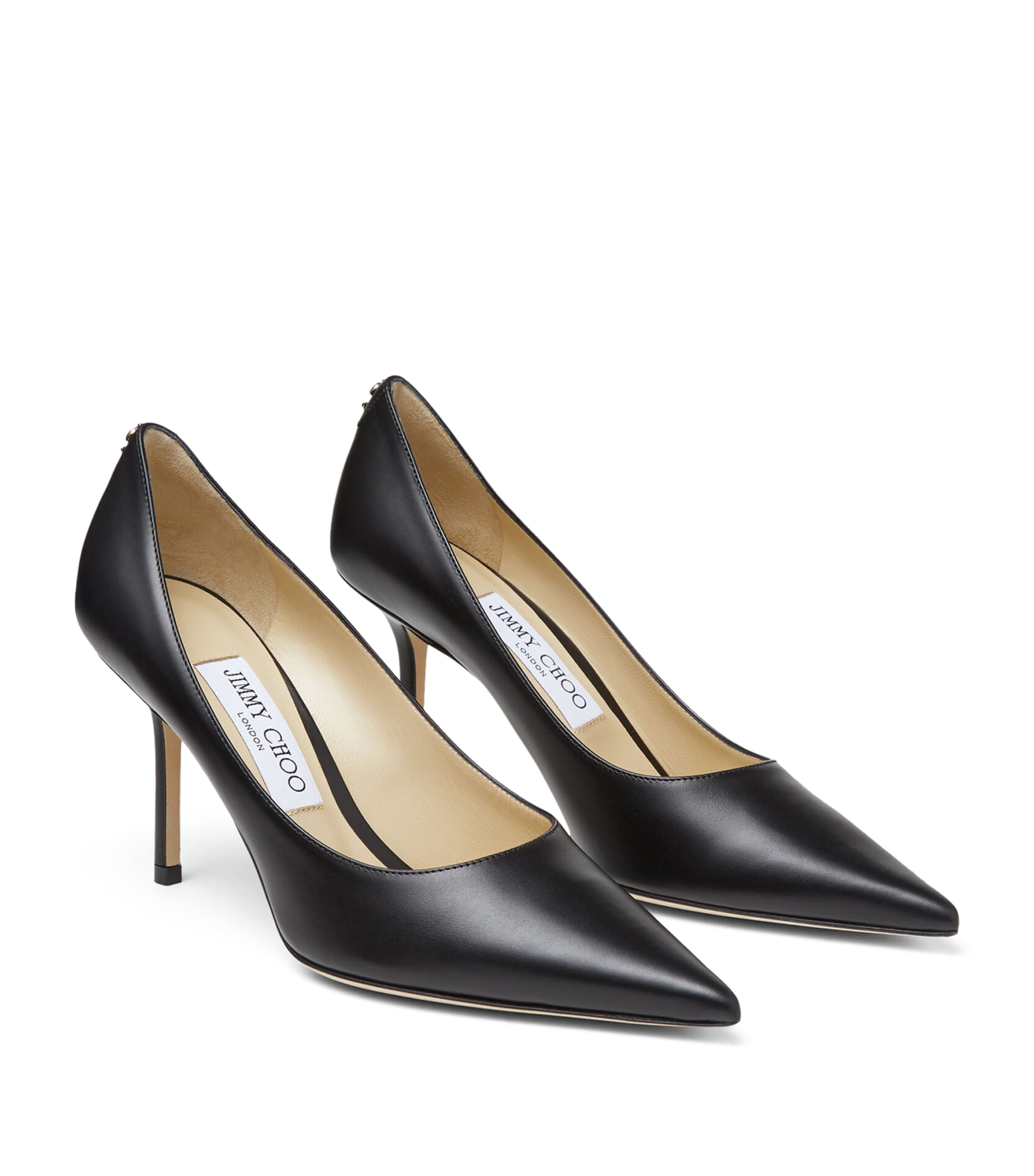 Love 85 Suede Pumps BLACK Image 3