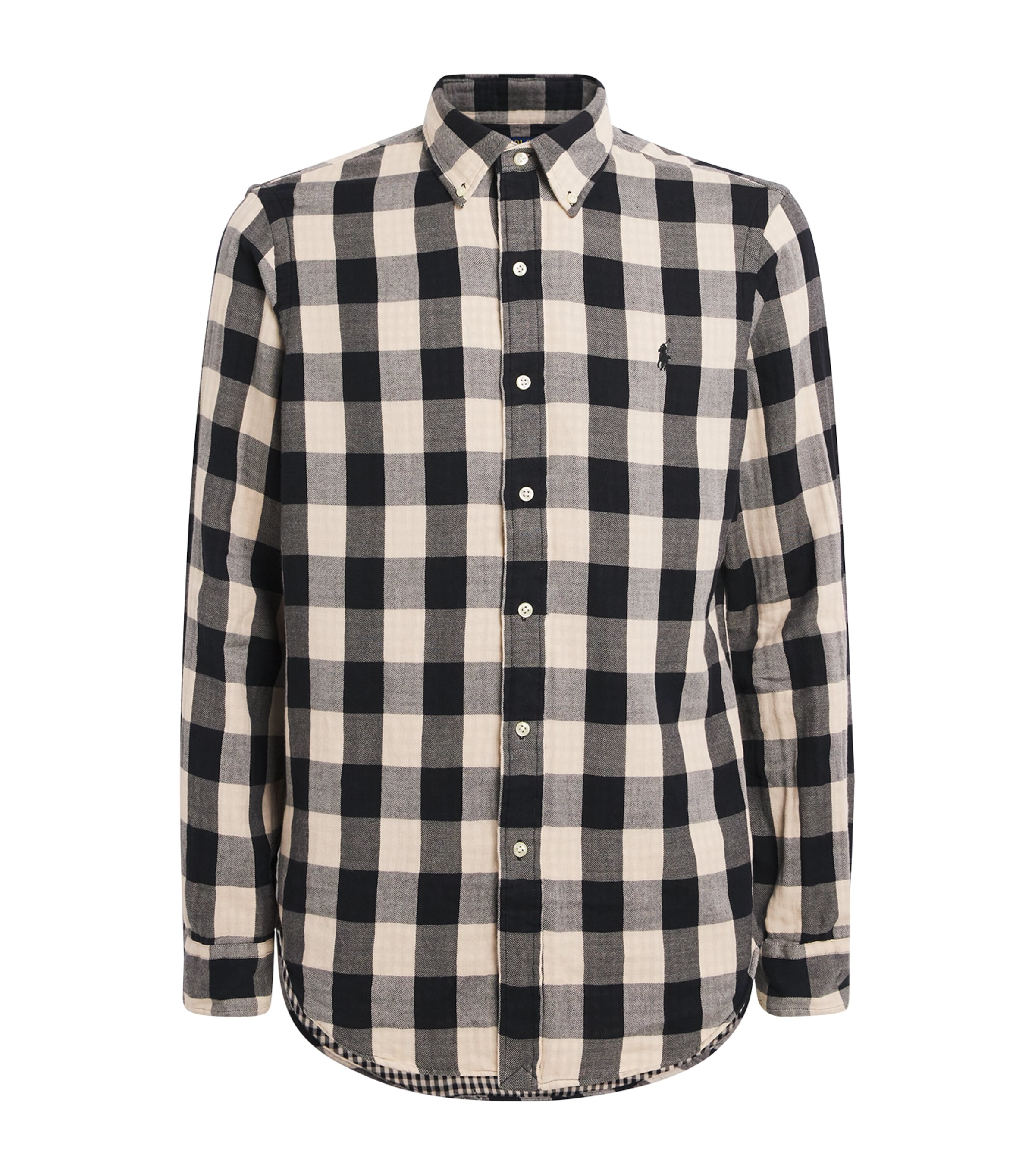 Double-Faced Check Shirt NATURAL Image 1