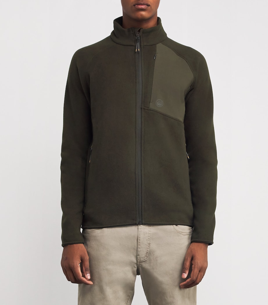 Beretta Mens Abisko Full-Zip Fleece Green Moss Image 3
