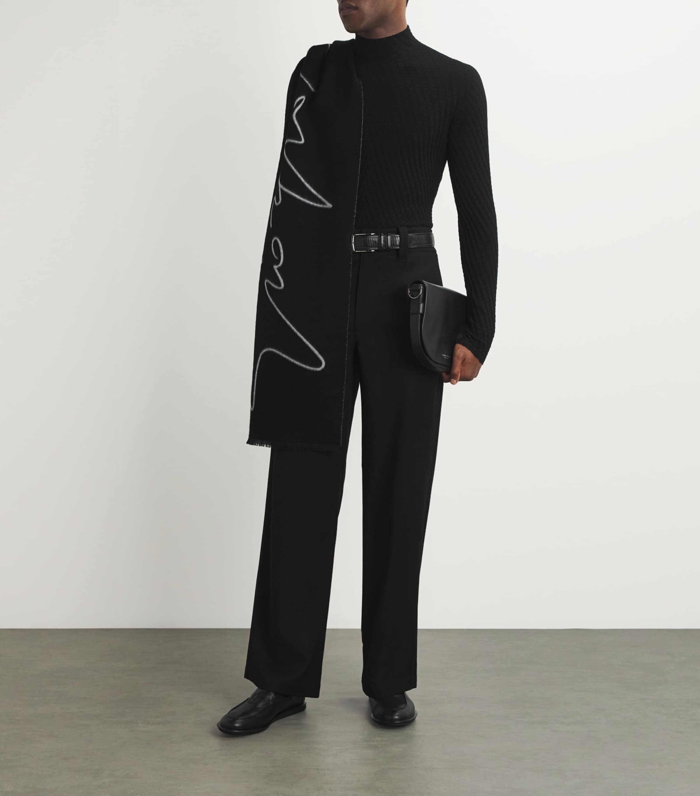 Wool-Silk Signature Scarf 20 Image 2