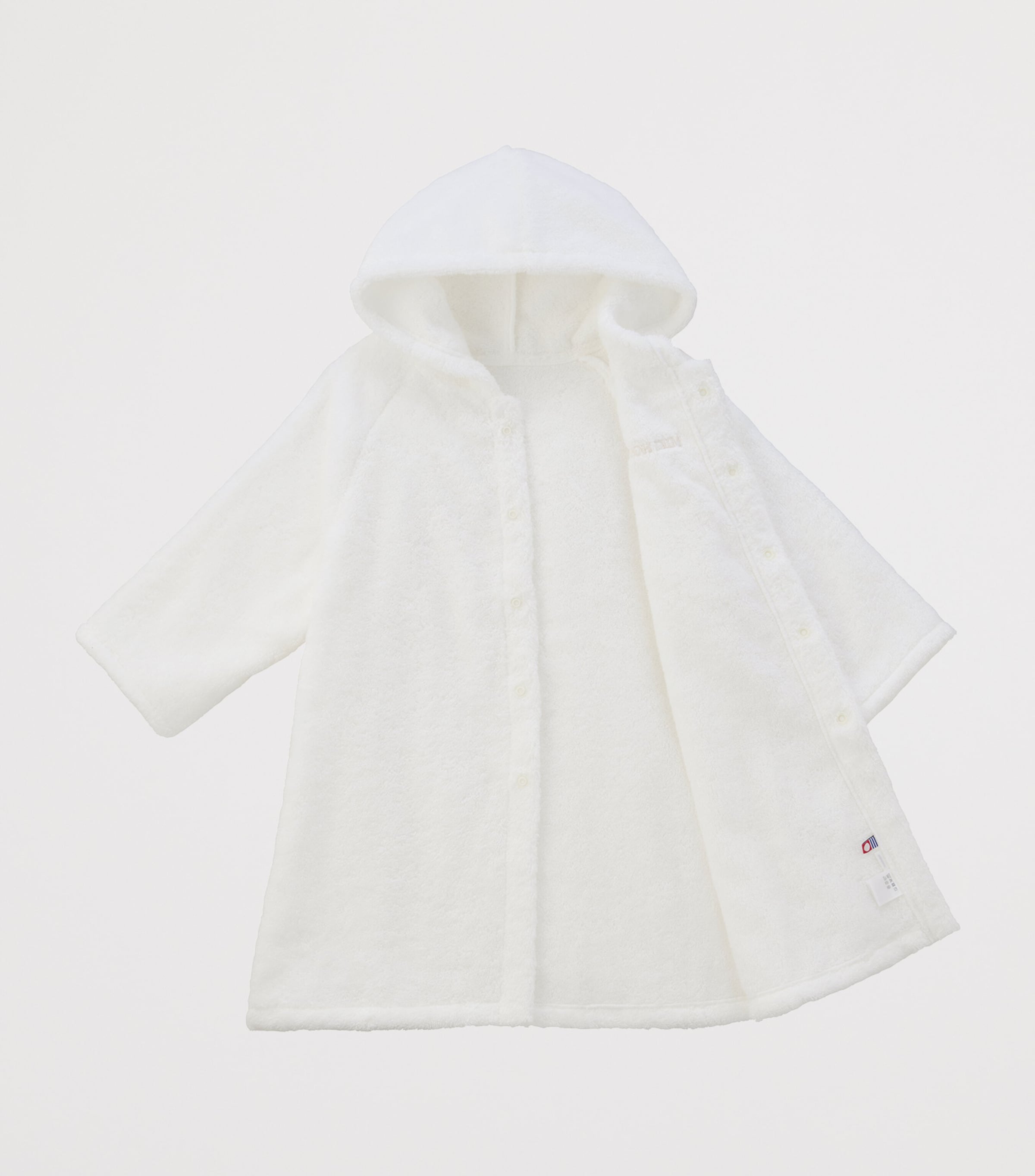 Miki House Cotton Hooded Bathrobe (2-4 Years) Image 2
