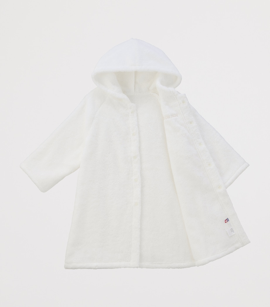 Miki House Cotton Hooded Bathrobe (2-4 Years) Image 2