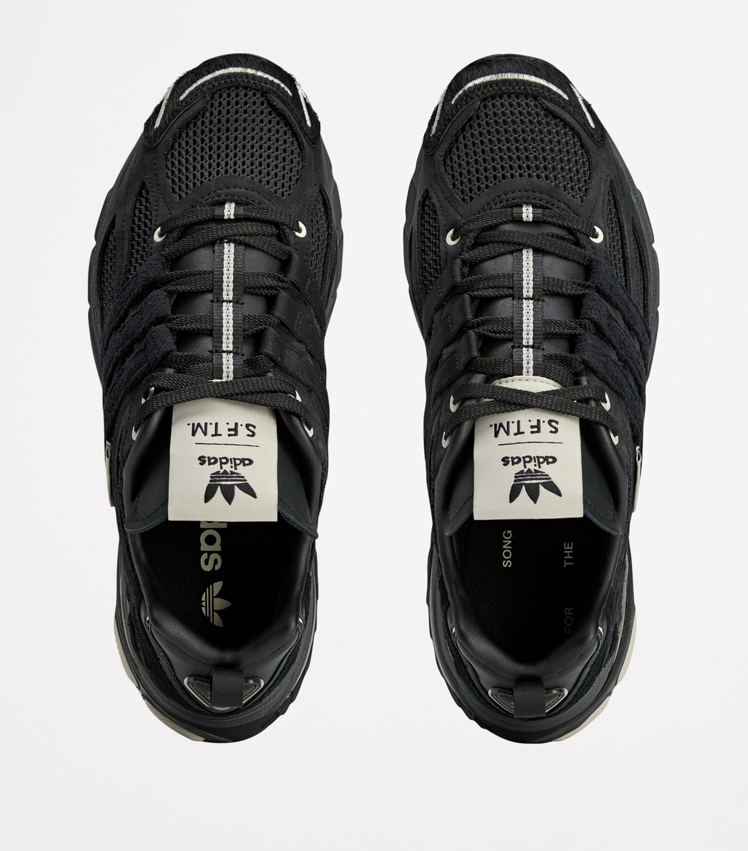 adidas Mens x Song For The Mute Adistar Cushion Sneakers Black Image 2