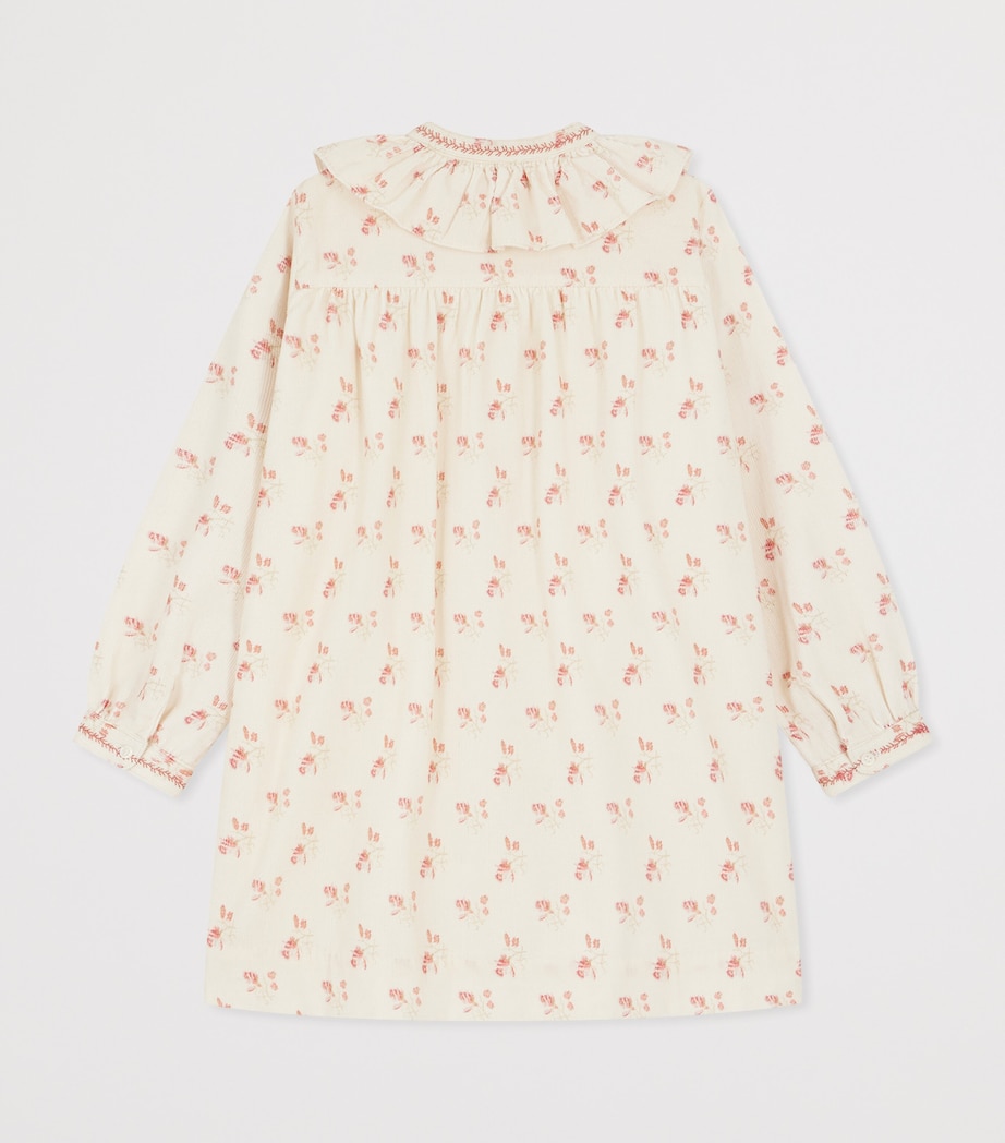 Corduroy Printed Dress (4-8 Years) FL ROSE FANE Image 2