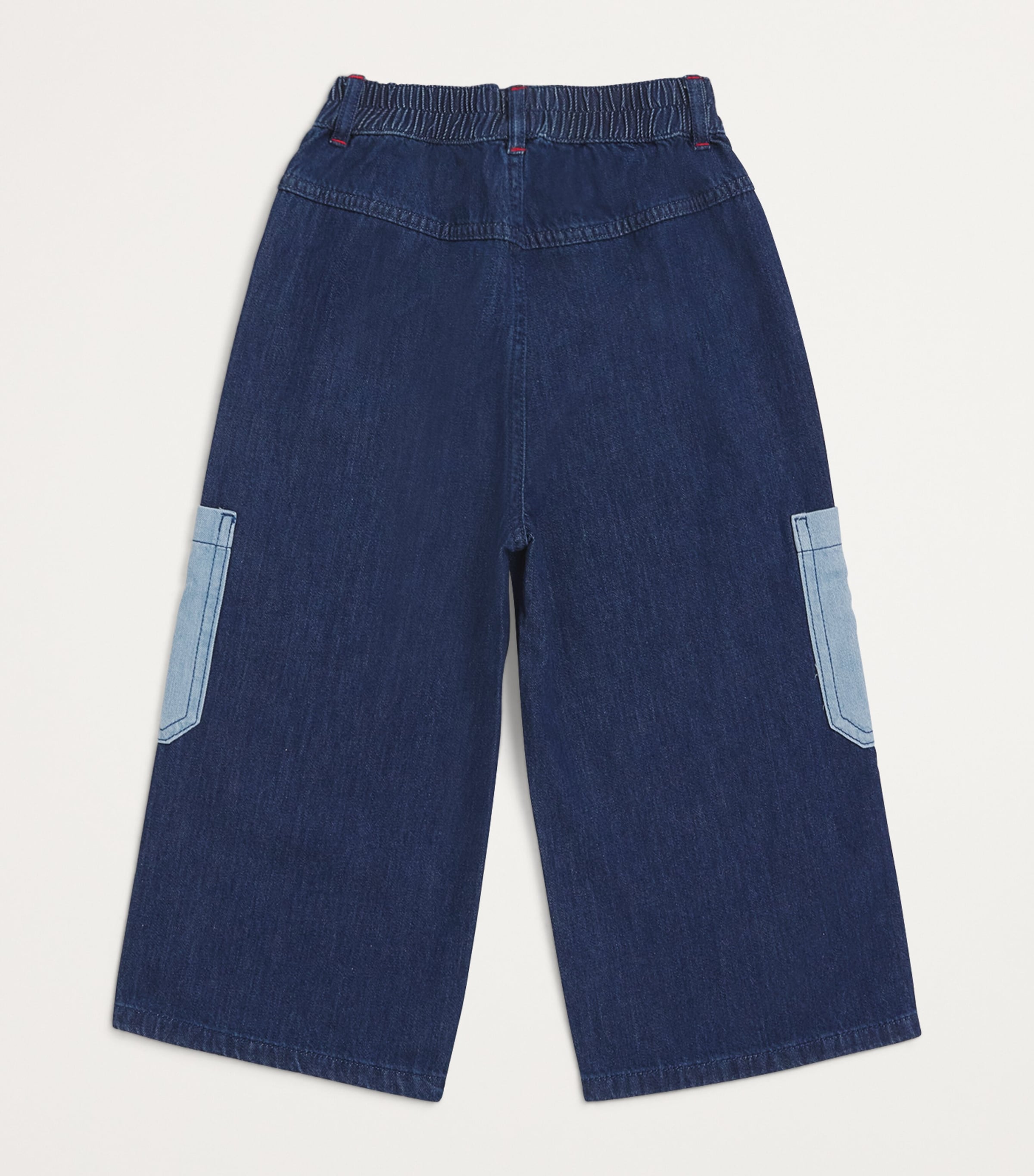 Kenzo Kids Denim Pocket Trousers (2-14 Years) Double Stone Image 2