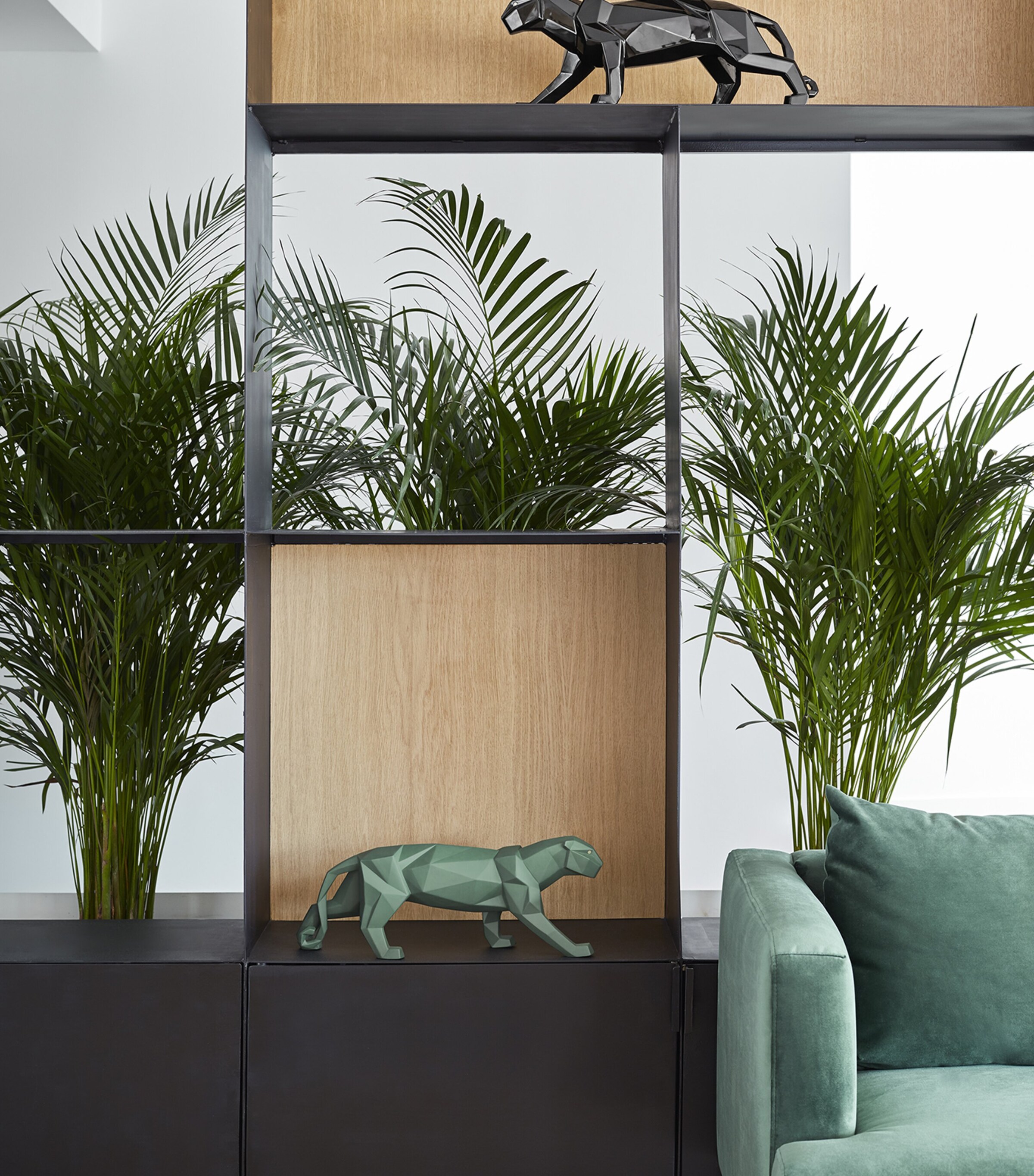 Panther Figurine GREEN Image 3