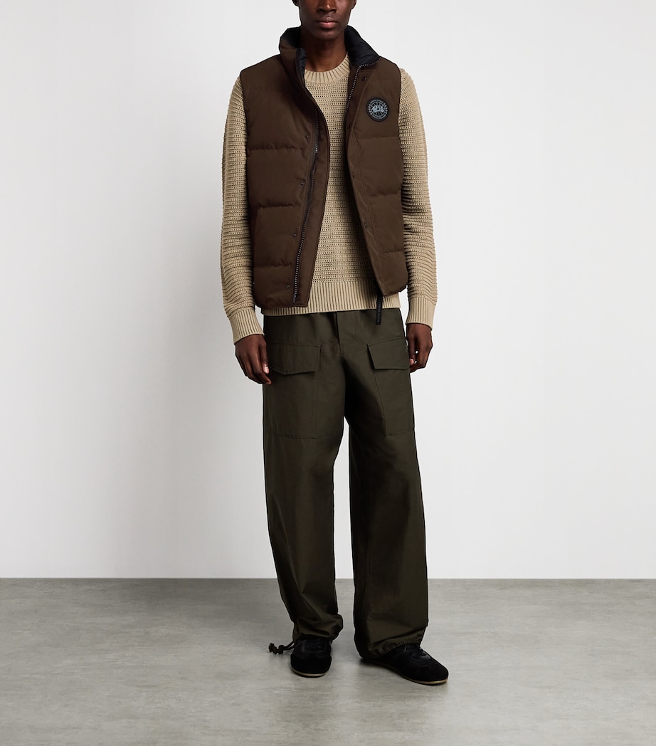 Canada Goose Mens Garson Puffer Gilet Terra Image 2