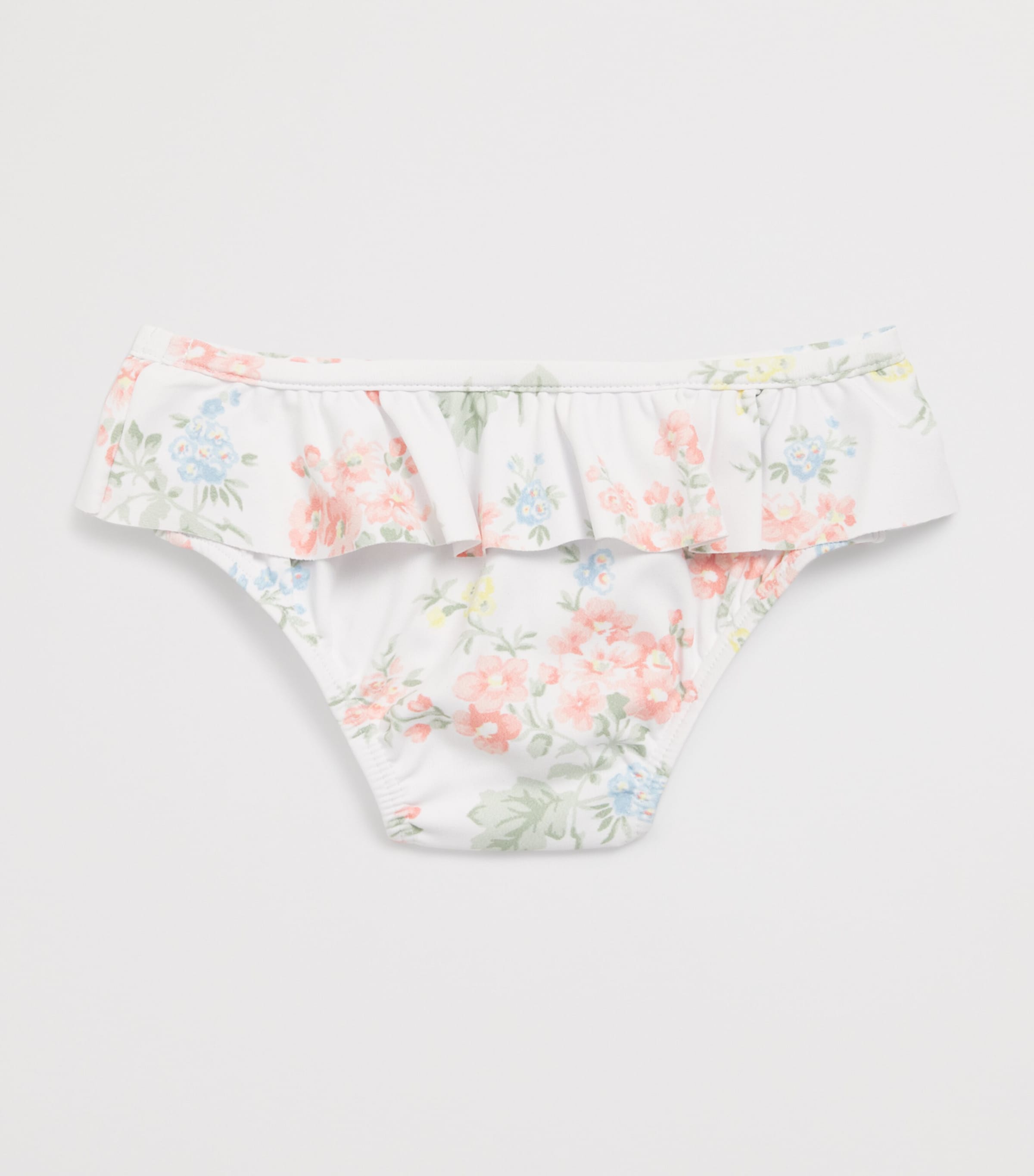 Floral Print Bikini Bottoms (3 Months-3 Years) NACRE Image 2