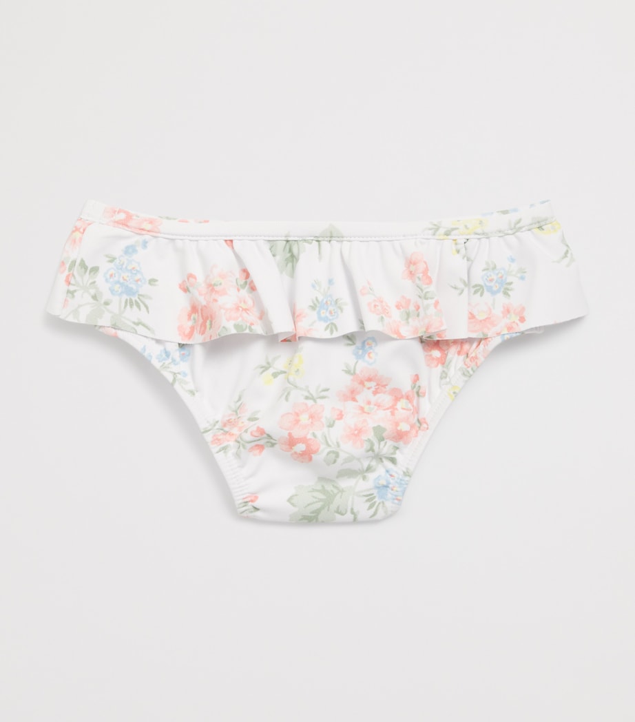 Floral Print Bikini Bottoms (3 Months-3 Years) NACRE Image 2