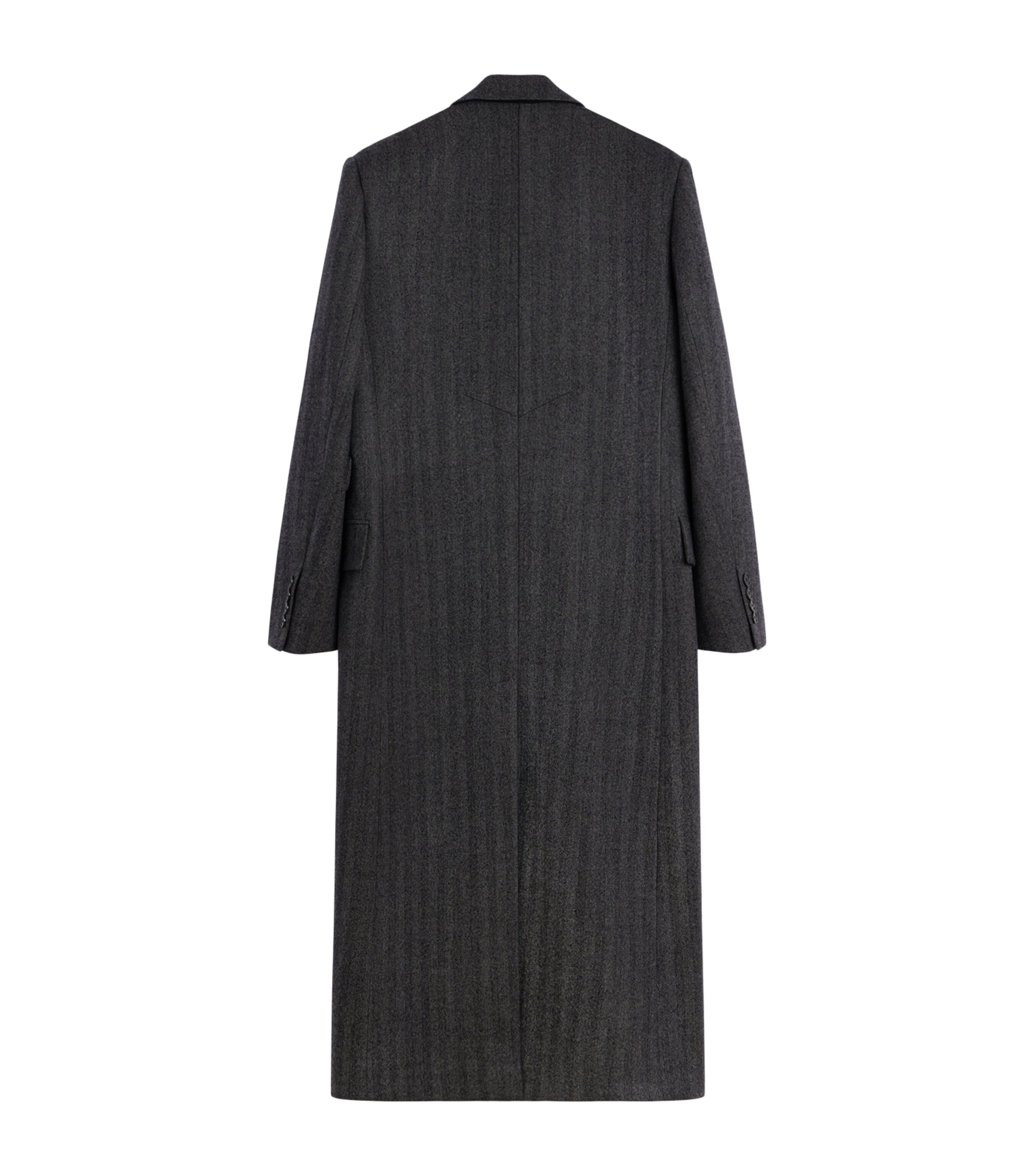 Givenchy Womens Wool Longline Coat Image 5