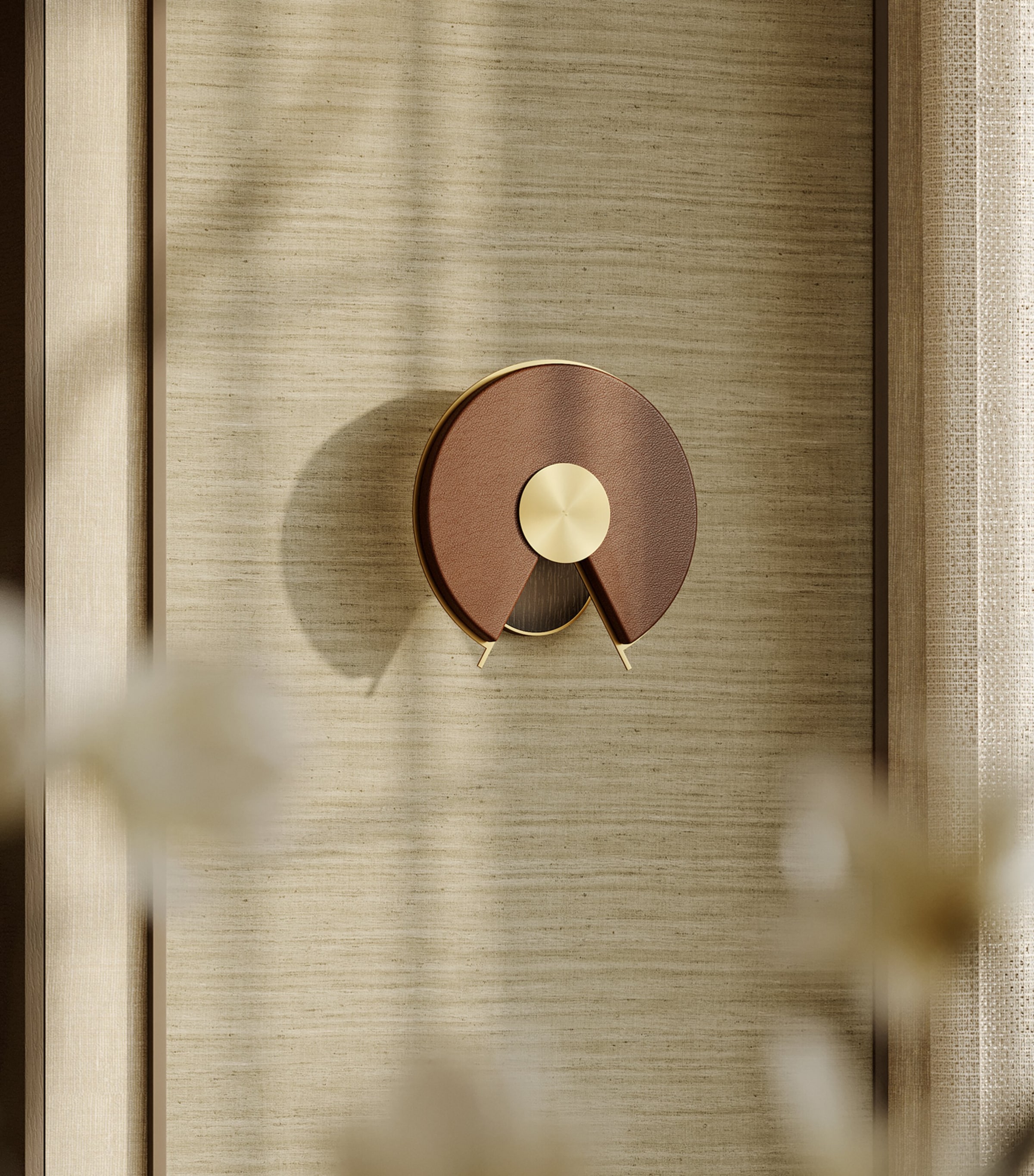 Frato Okinawa Wall Lamp Brown Image 2