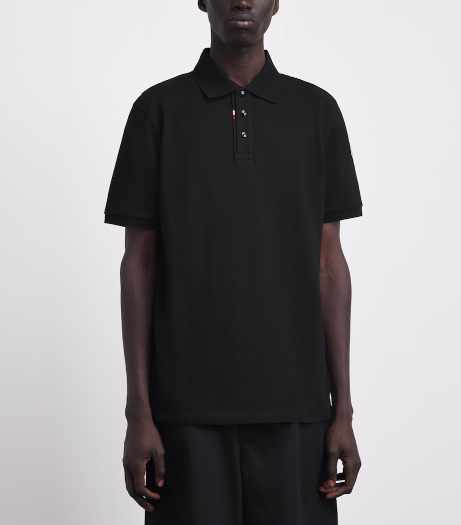 Moncler Mens Cotton Polo Shirt Image 4