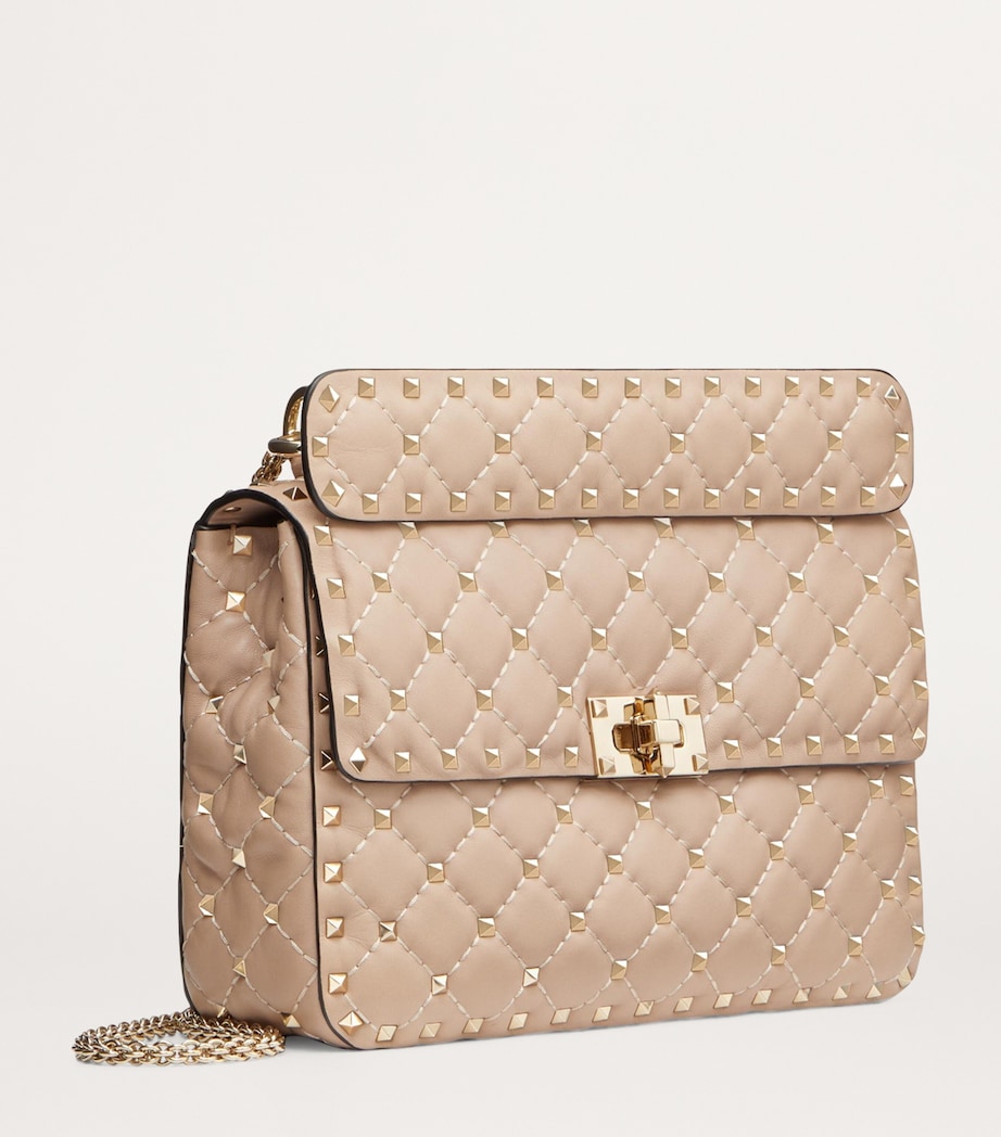 Medium Rockstud Spike Top-Handle Bag P45 Image 2