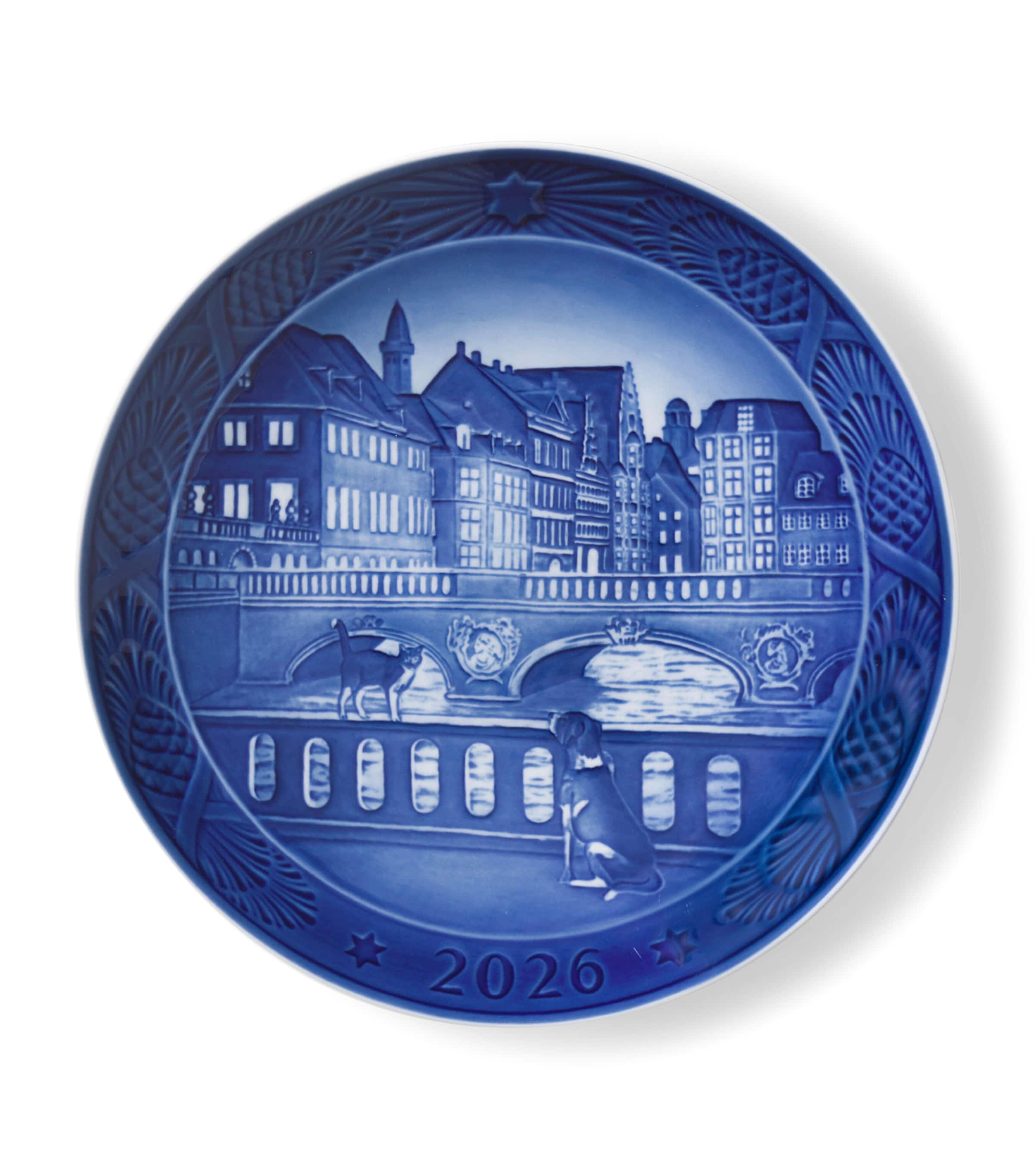 Royal Copenhagen Blue Collectibles Christmas 2026 Plate (18cm) Blue Image 1