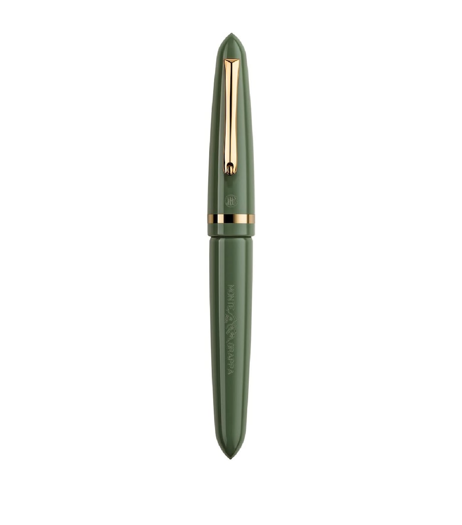 Yellow Gold Venetia Fountain Pen LAGOON GREEN Image 2