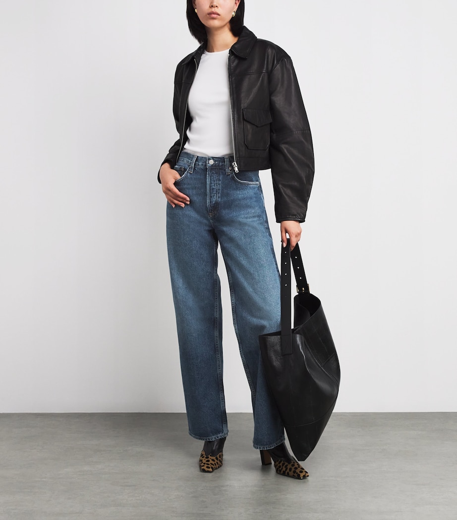 Arc Bow-Leg Jeans SHORT WAVE DK IND Image 2