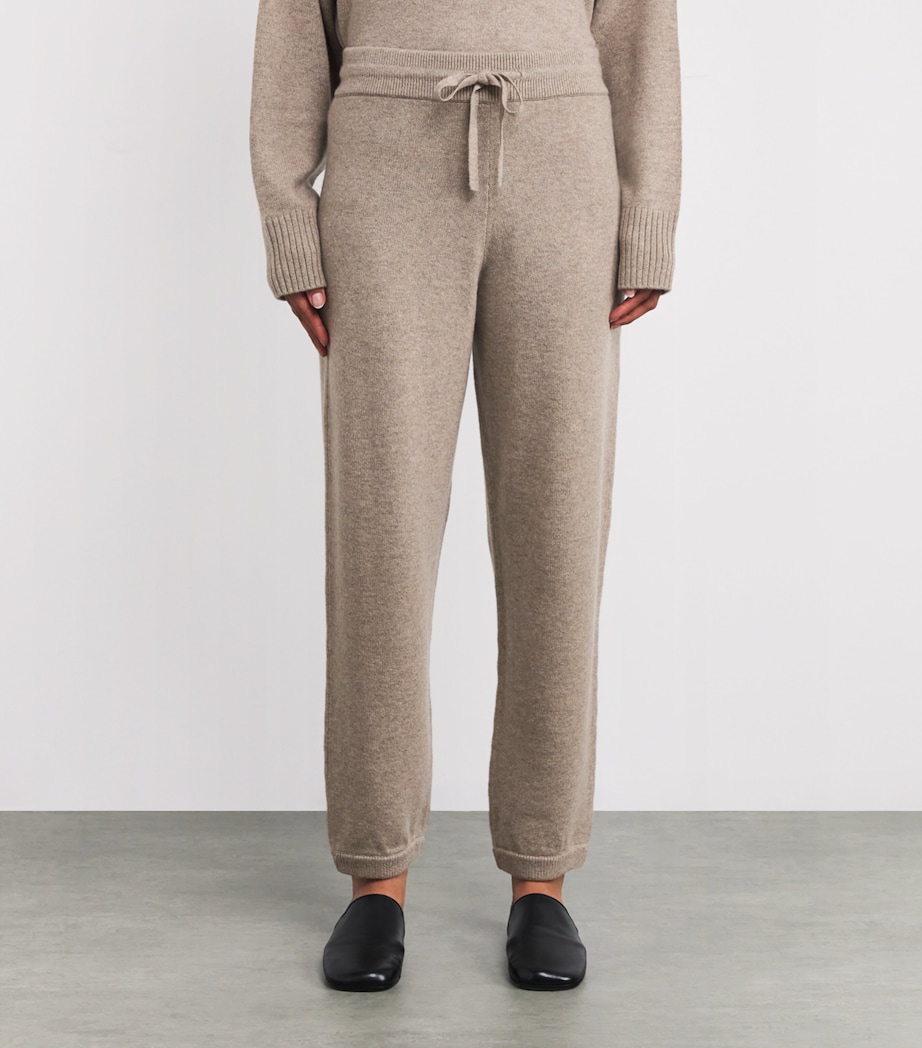 Cashmere Eloise Trousers BARLEY MARL Image 3