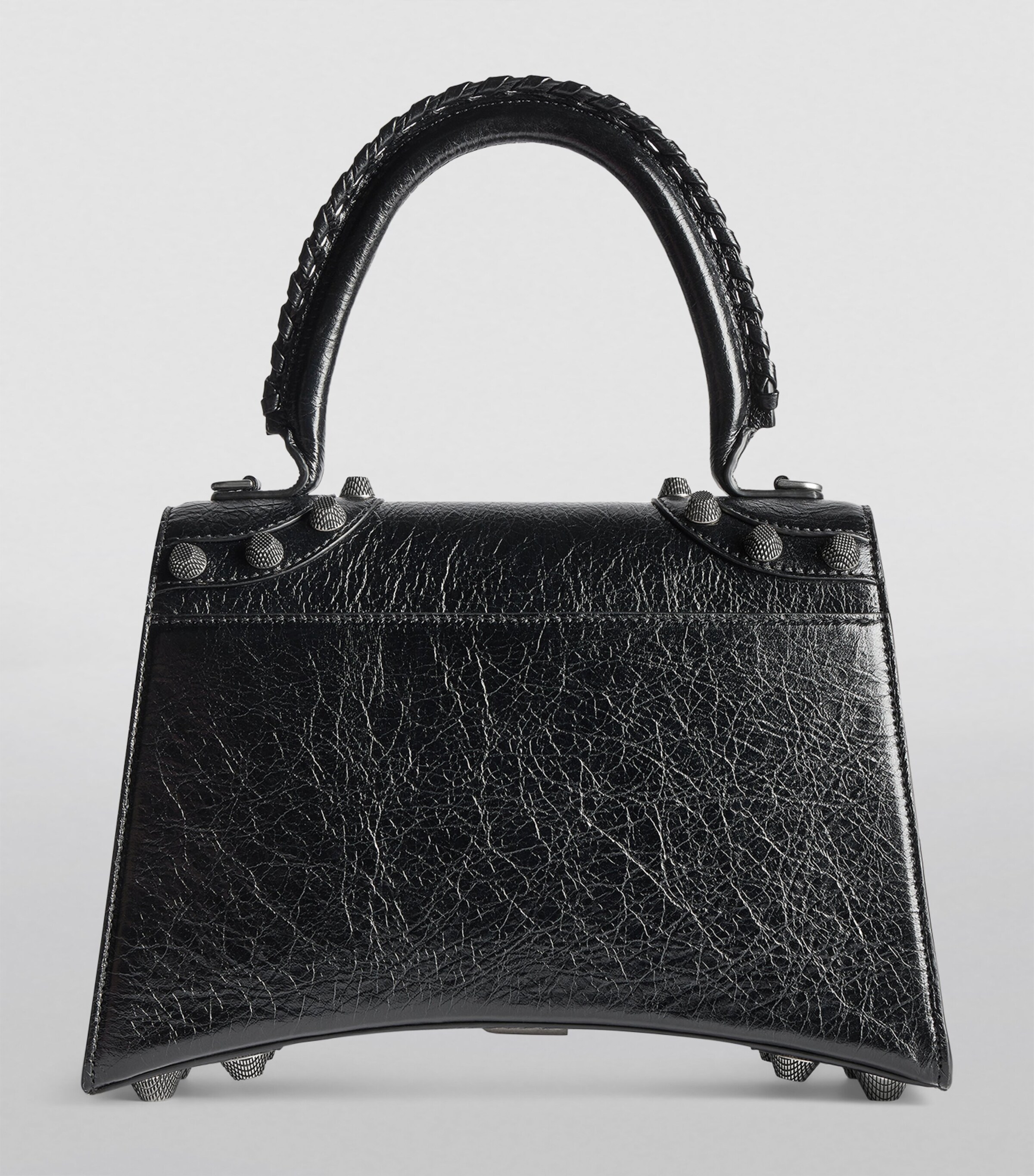 Balenciaga Black Leather Hourglass x Le Cagole Top-Handle Balenciaga Black Leather Hourglass x Le Cagole Top-Handle