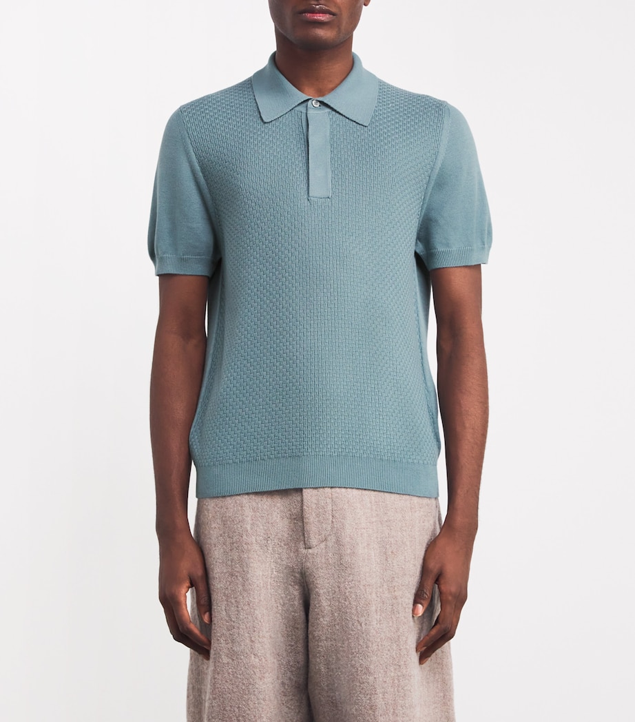 Cotton-Modal Polo Shirt 817 Image 3