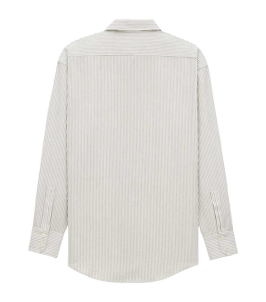 Cotton Stripe Shirt 9787 Image 2