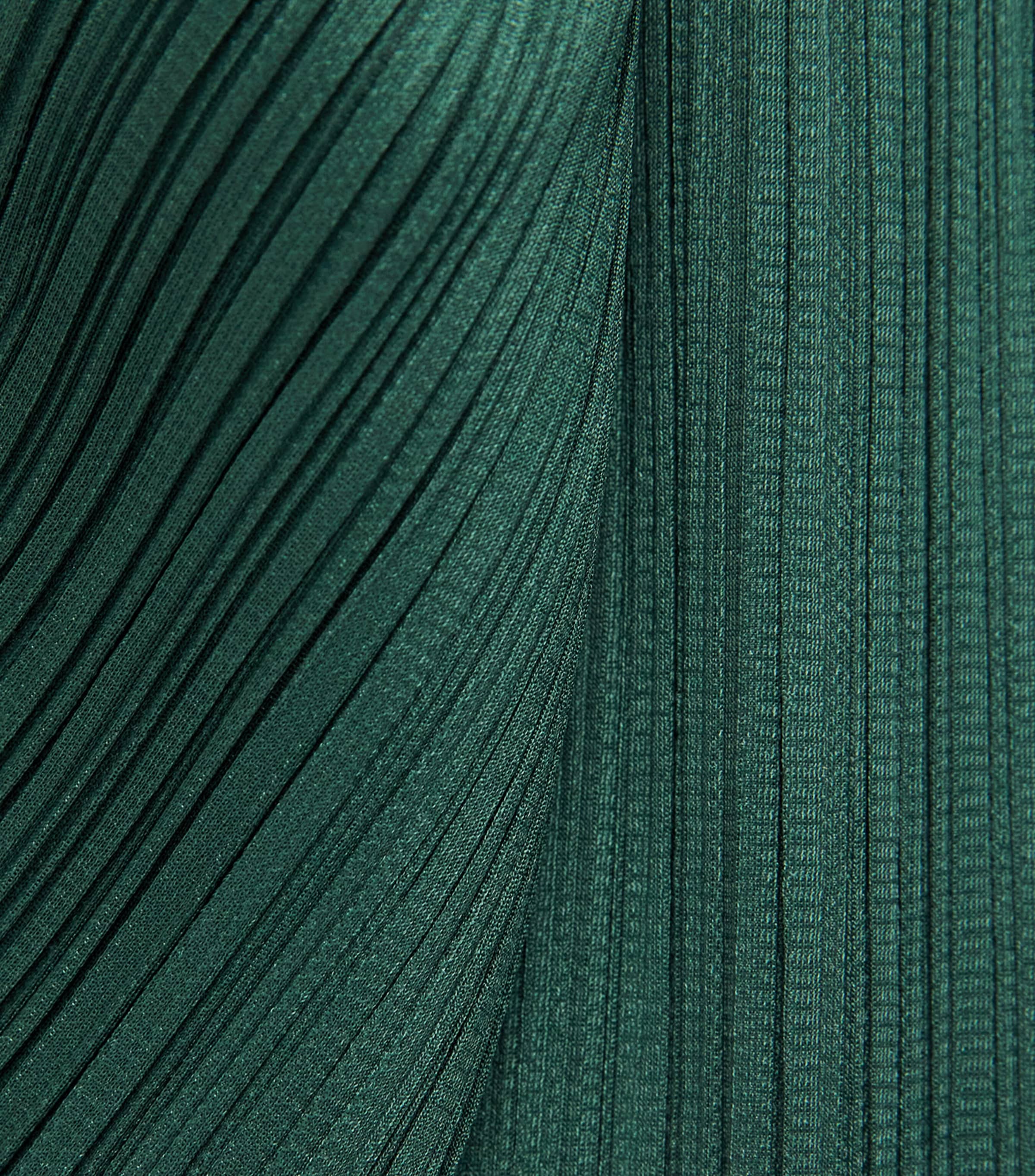 Pleats Please Issey Miyake Womens Monthly Colors March Top Dark Green Image 6