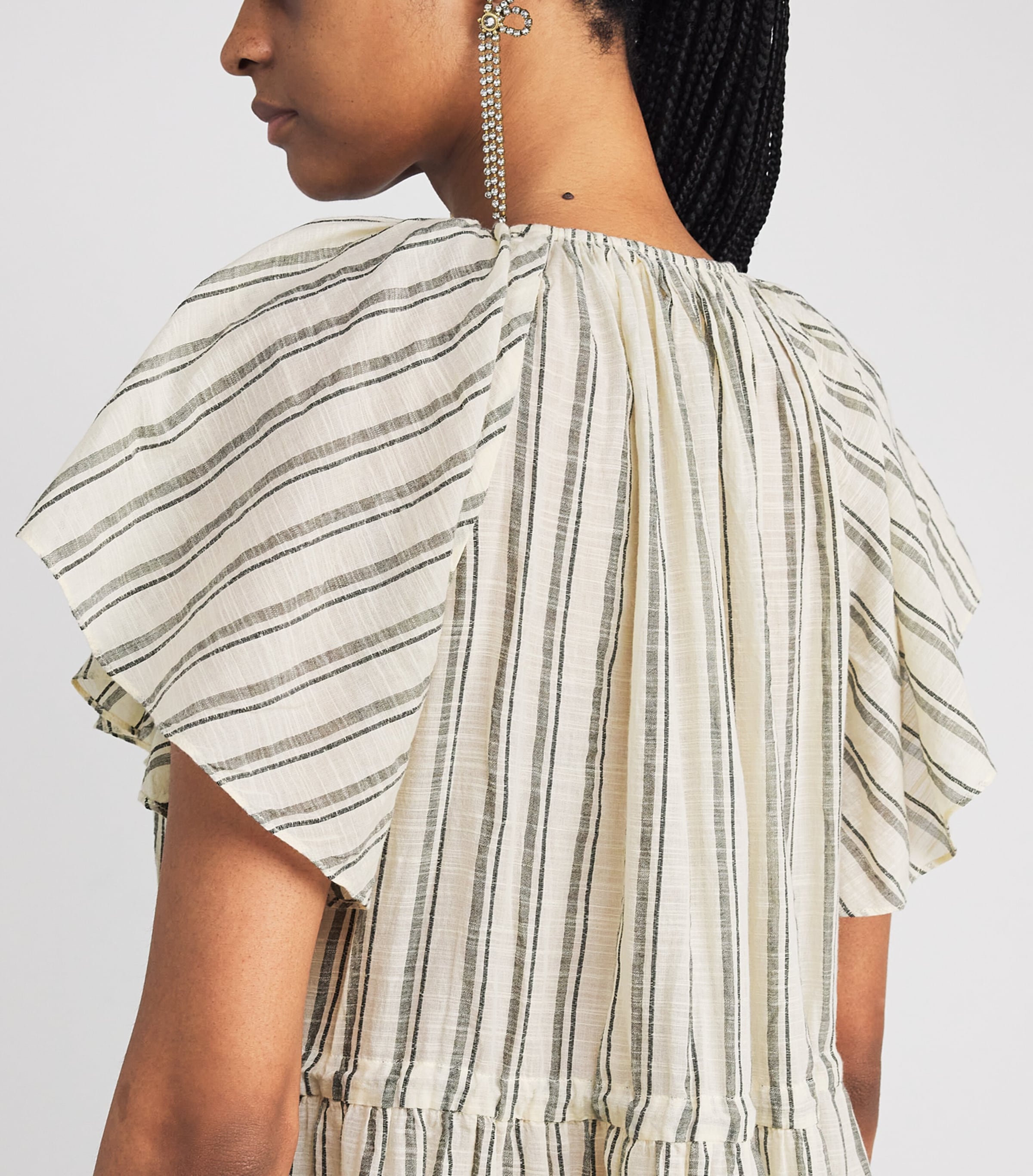 Cotton Ariane Cover-Up COWRIE STRIPE Image 6