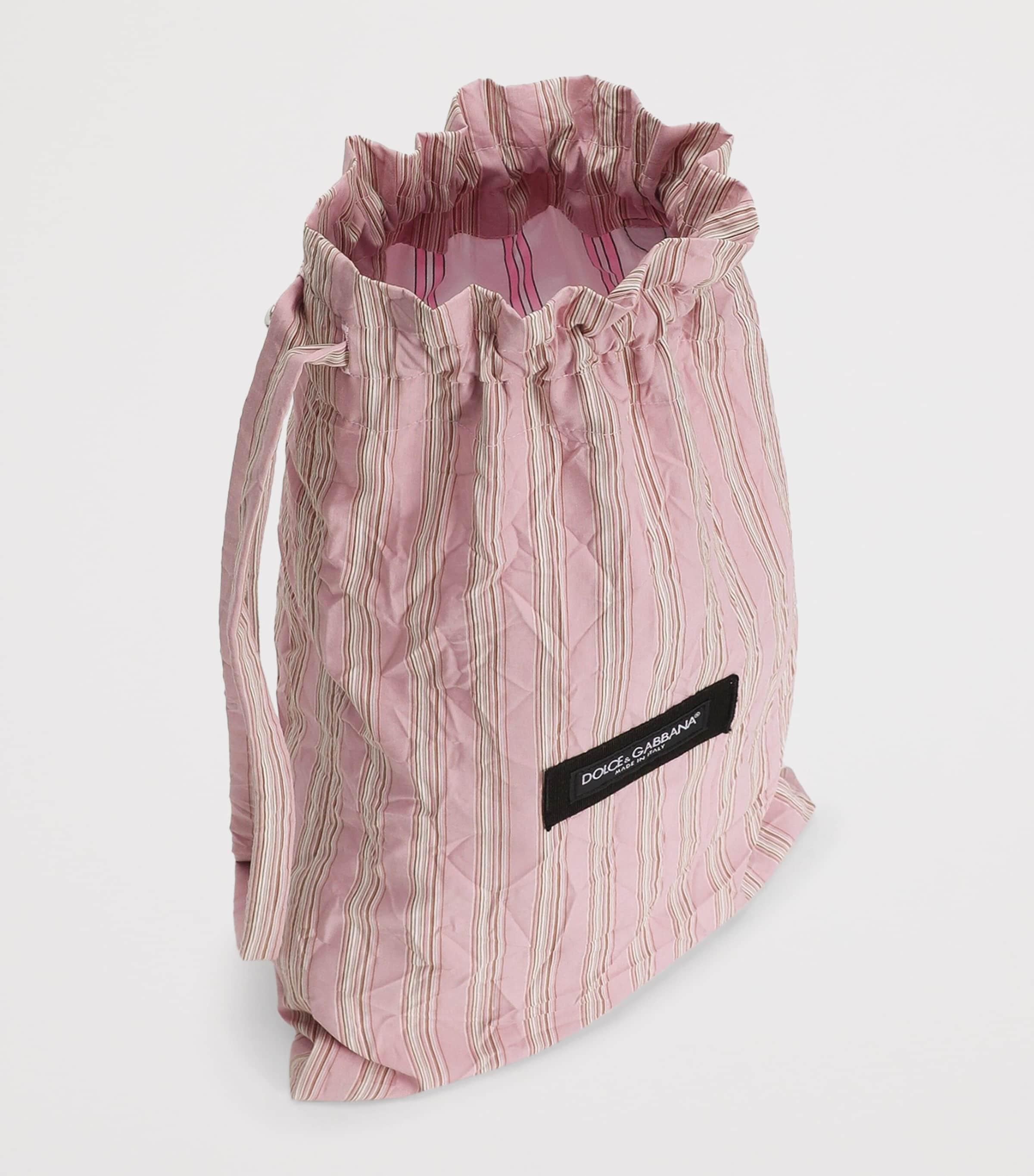 Dolce&Gabbana Froissé Stripe Cross-Body Bag Multicolor Pin Image 4