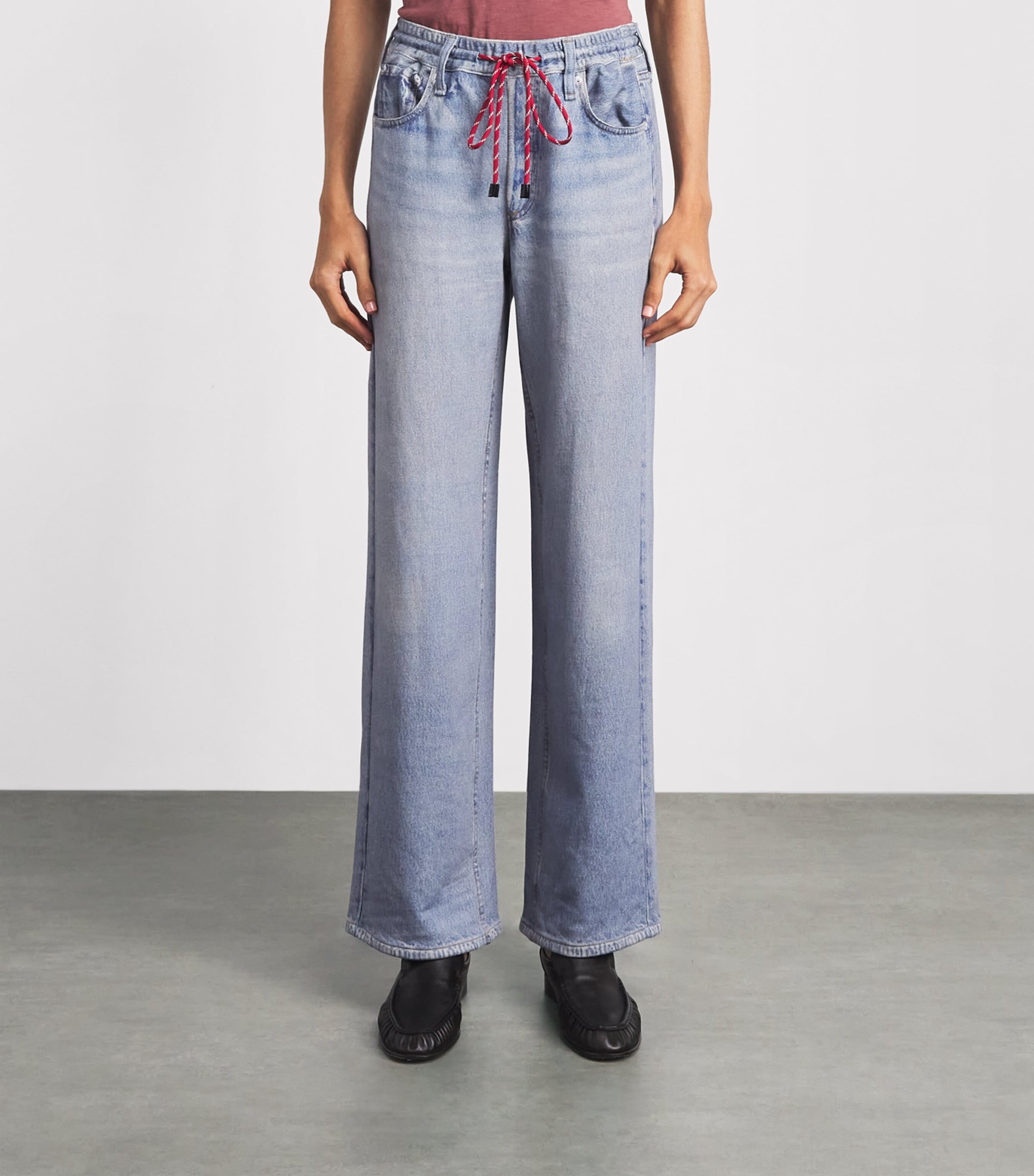 Rag & Bone Womens Cotton Miramar Drawcord Sweatpants Brighton Image 4
