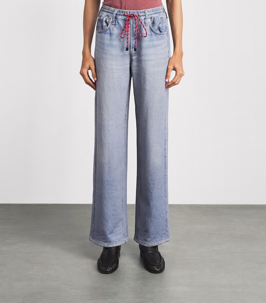 Rag & Bone Womens Cotton Miramar Drawcord Sweatpants Brighton Image 4