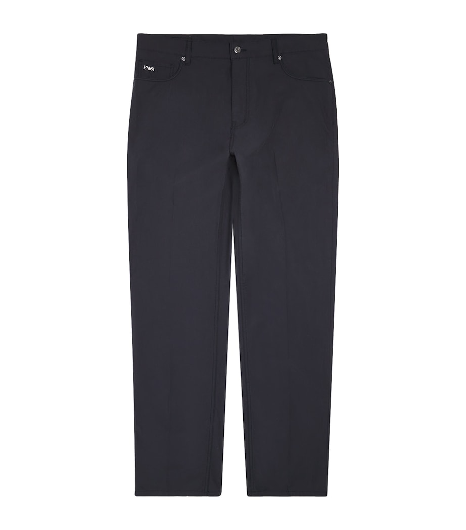 Emporio Armani Mens Cotton Cargo Trousers Image 1
