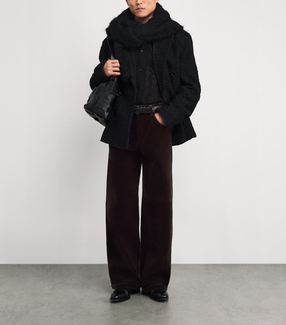 Velour Ramon Trousers PLUSH BROWN Image 2