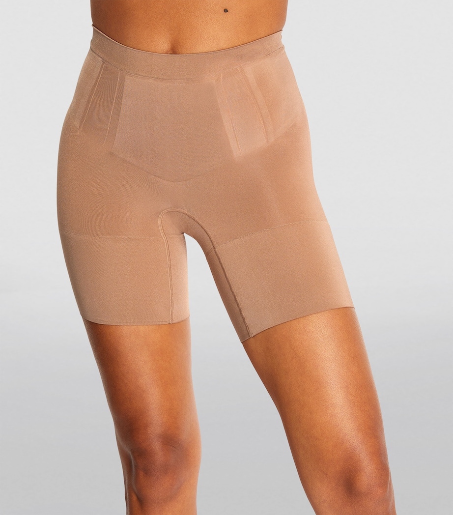 SPANXsculpt OnCore Mid-Thigh Shorts - Firm Control CAFÉ AU LAIT Image 2