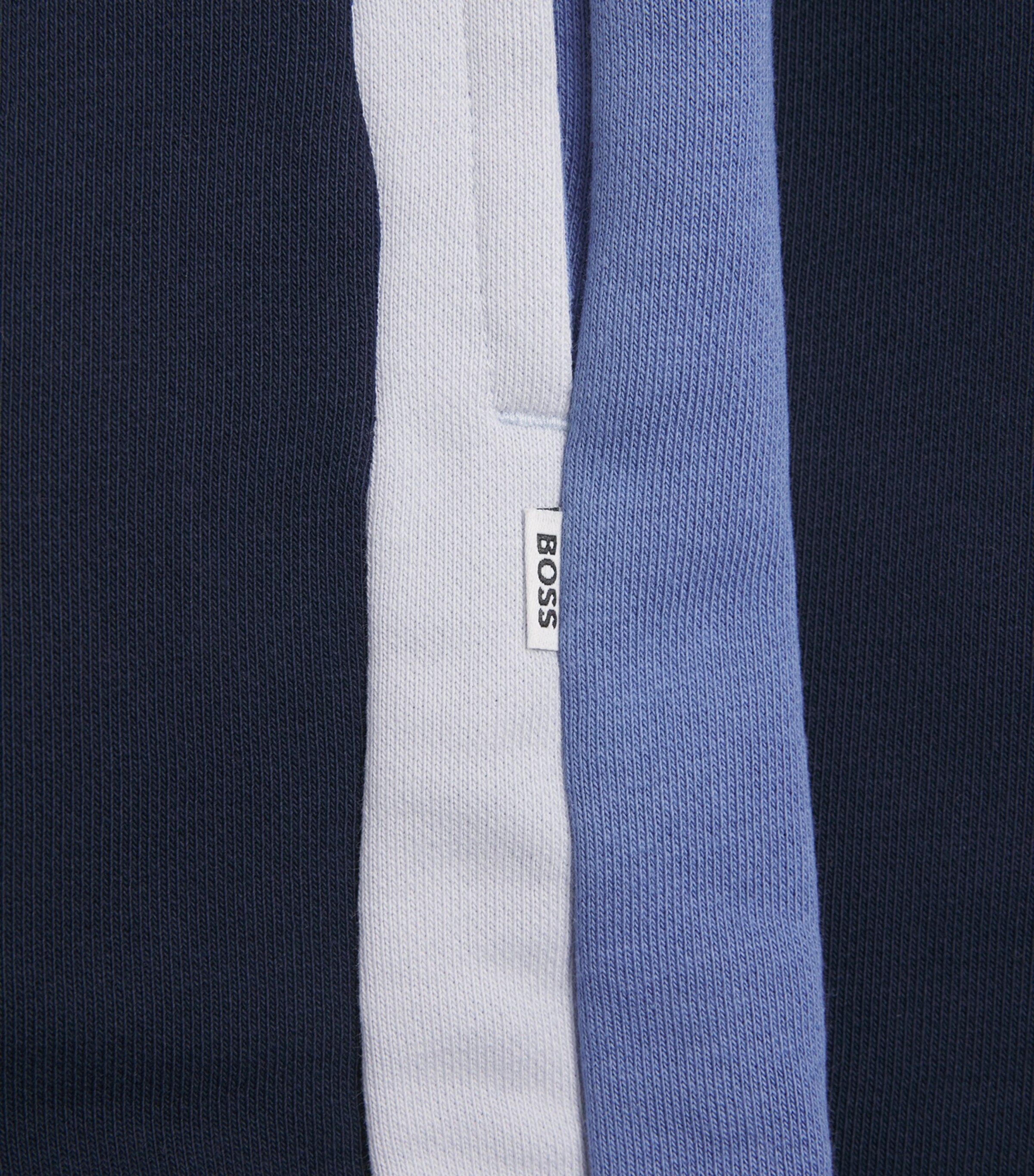 Cotton-Blend Bermuda Shorts (4-16 Years) 849NAVY Image 3