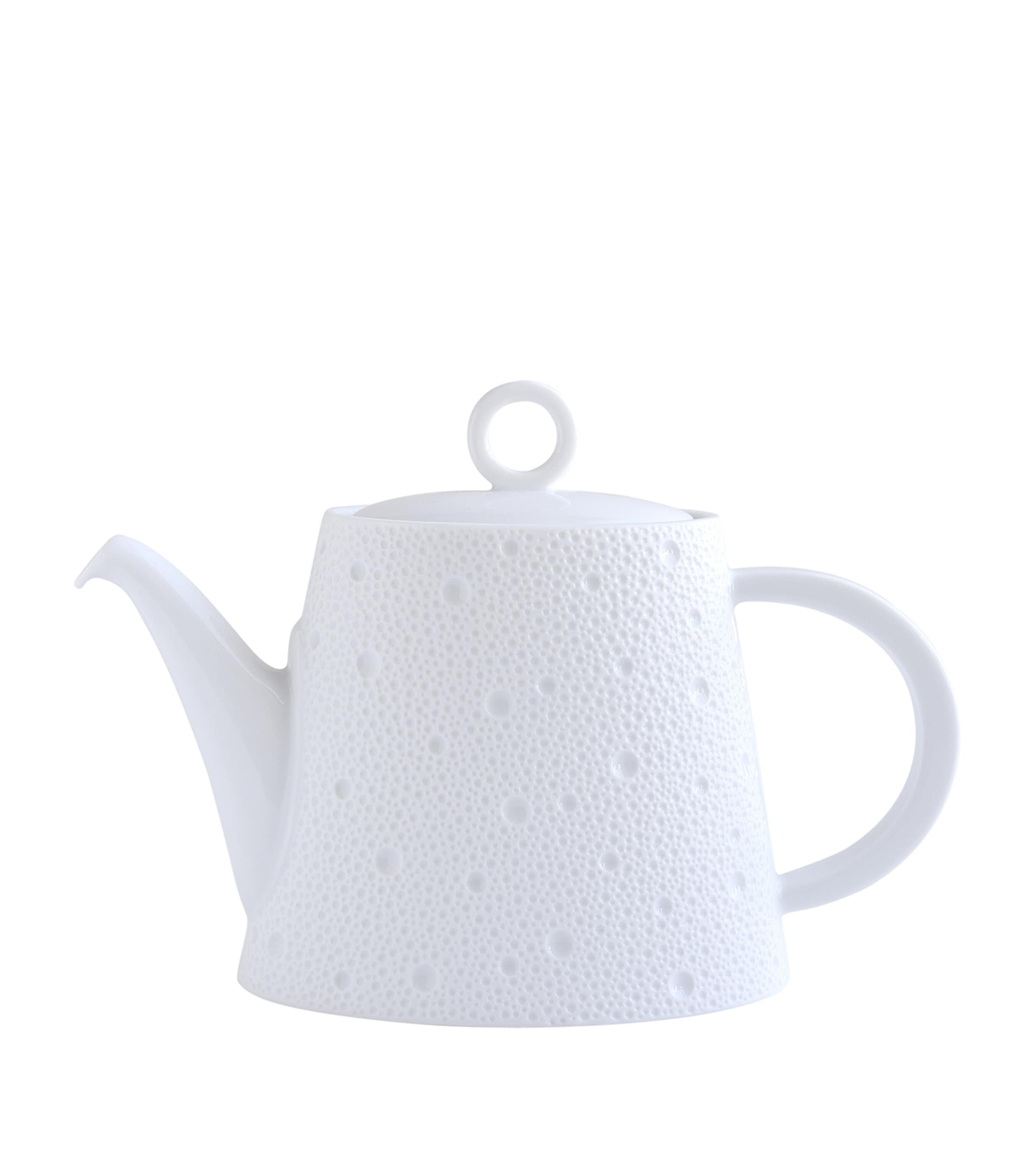 Bernardaud Ecume Teapot | Dining | Tableware | Teapots | Designers | Bernardaud