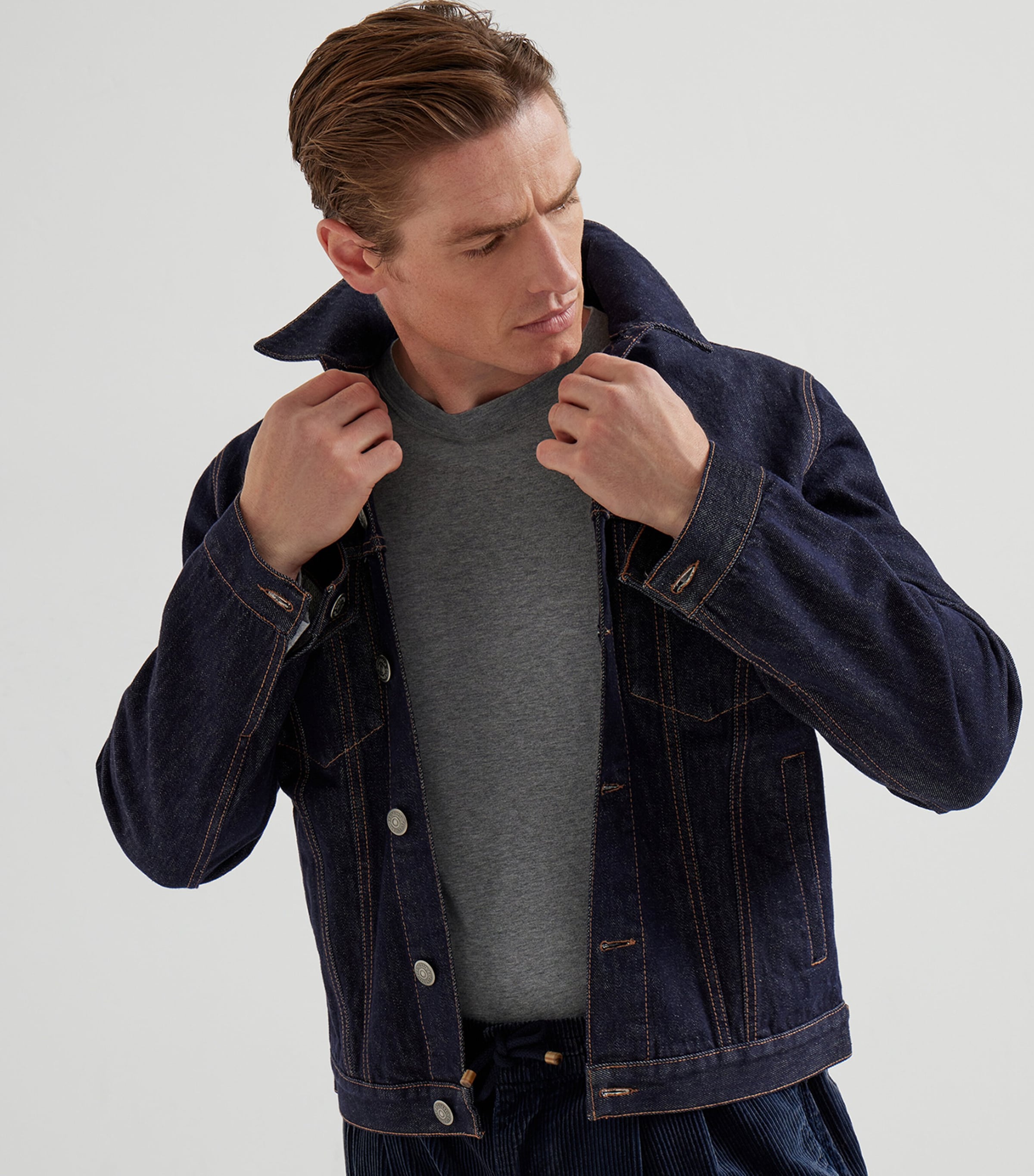 Cotton Long-Sleeve T-Shirt C8190 Image 5