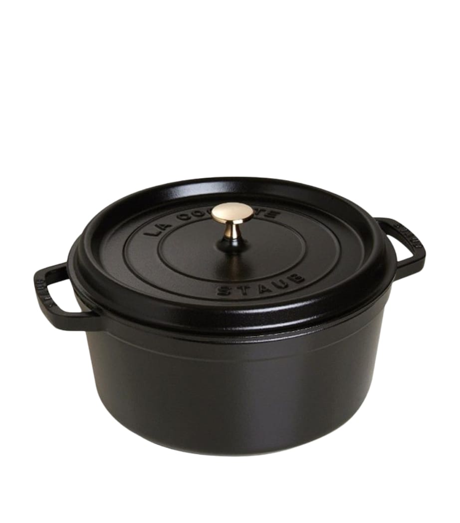 Round Cocotte (20cm) BLACK Image 1